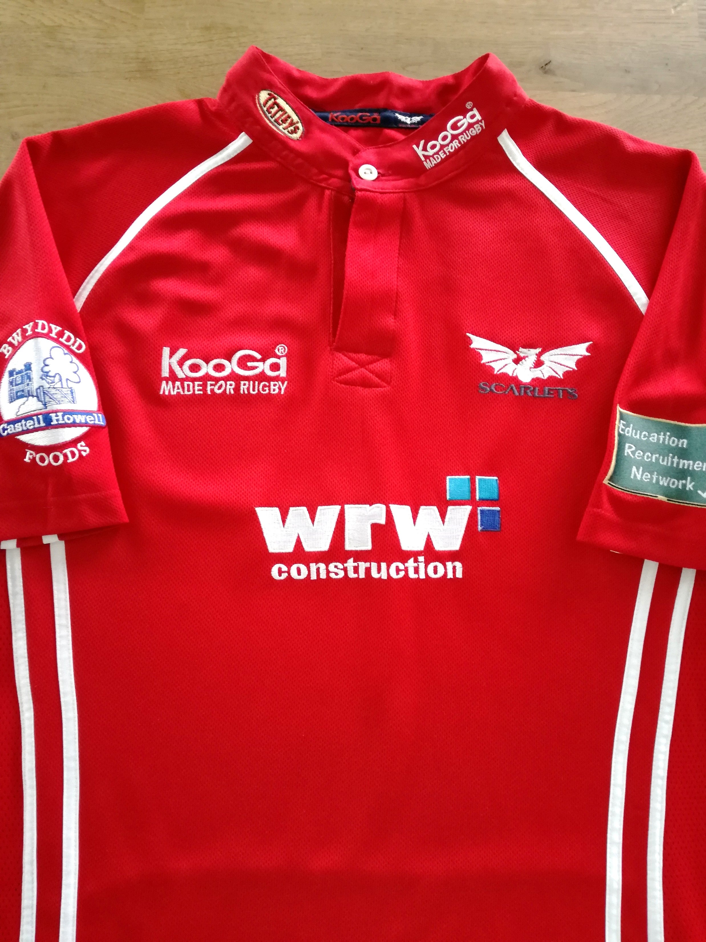 2006/07 Scarlets Home Rugby Shirt (XL)