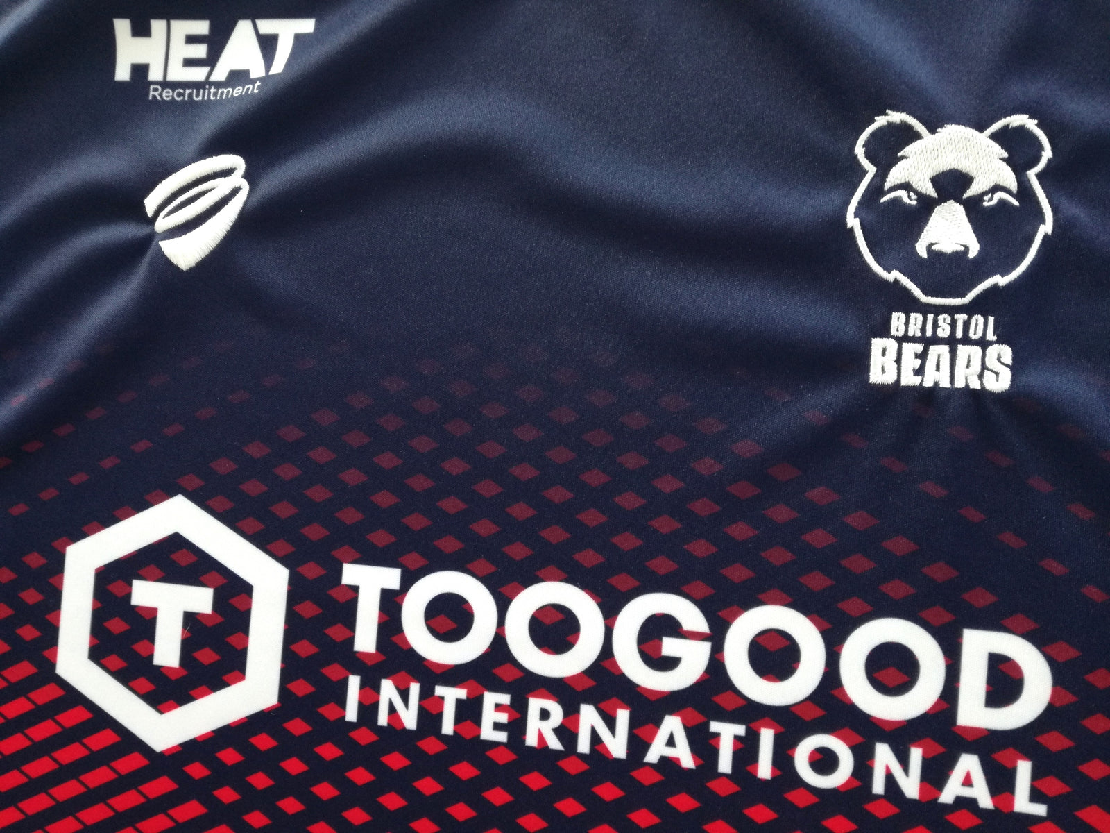 2018/19 Bristol Bears Home Rugby Shirt (XXL)