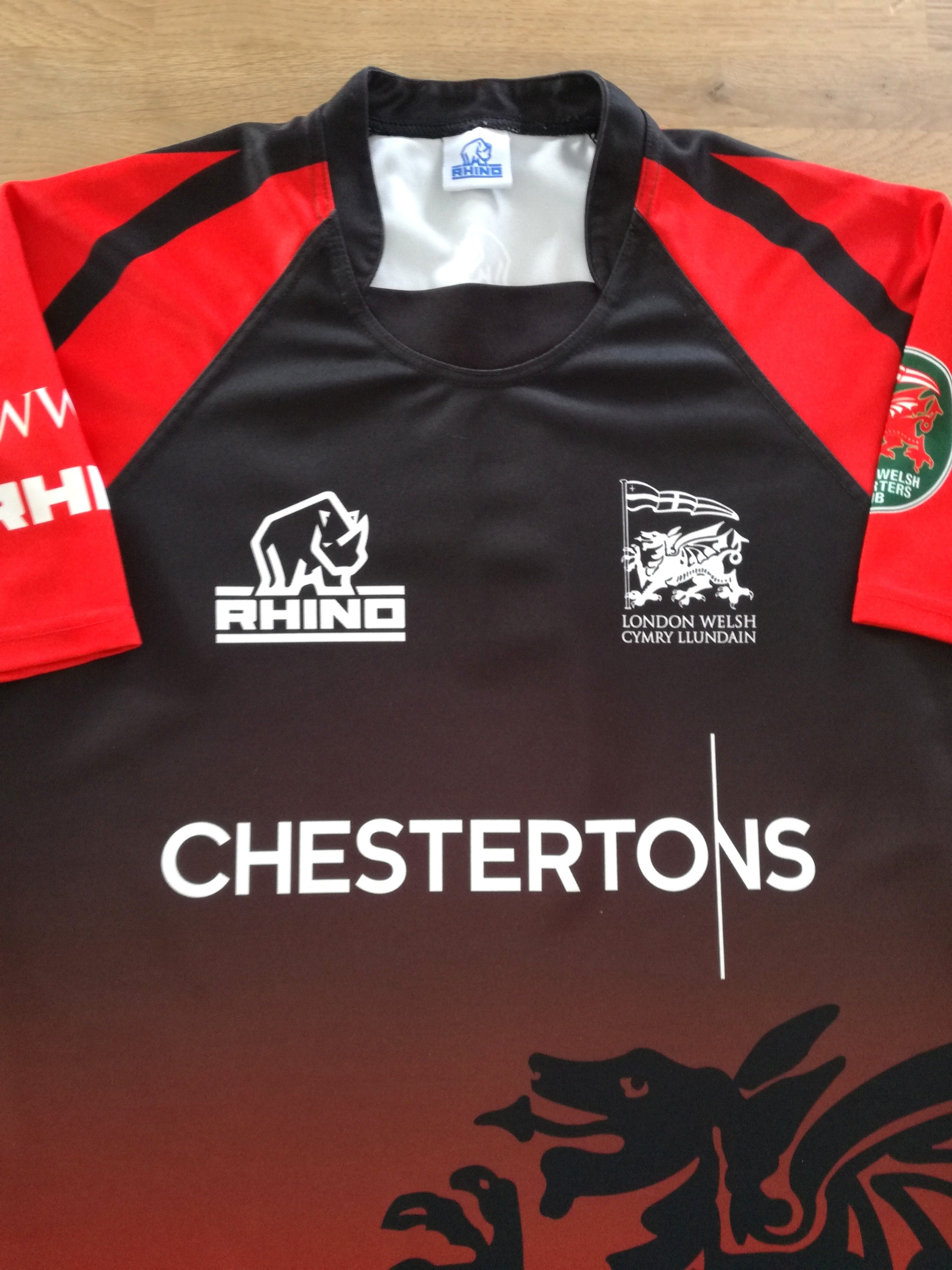 2017/18 London Welsh Home Rugby Shirt