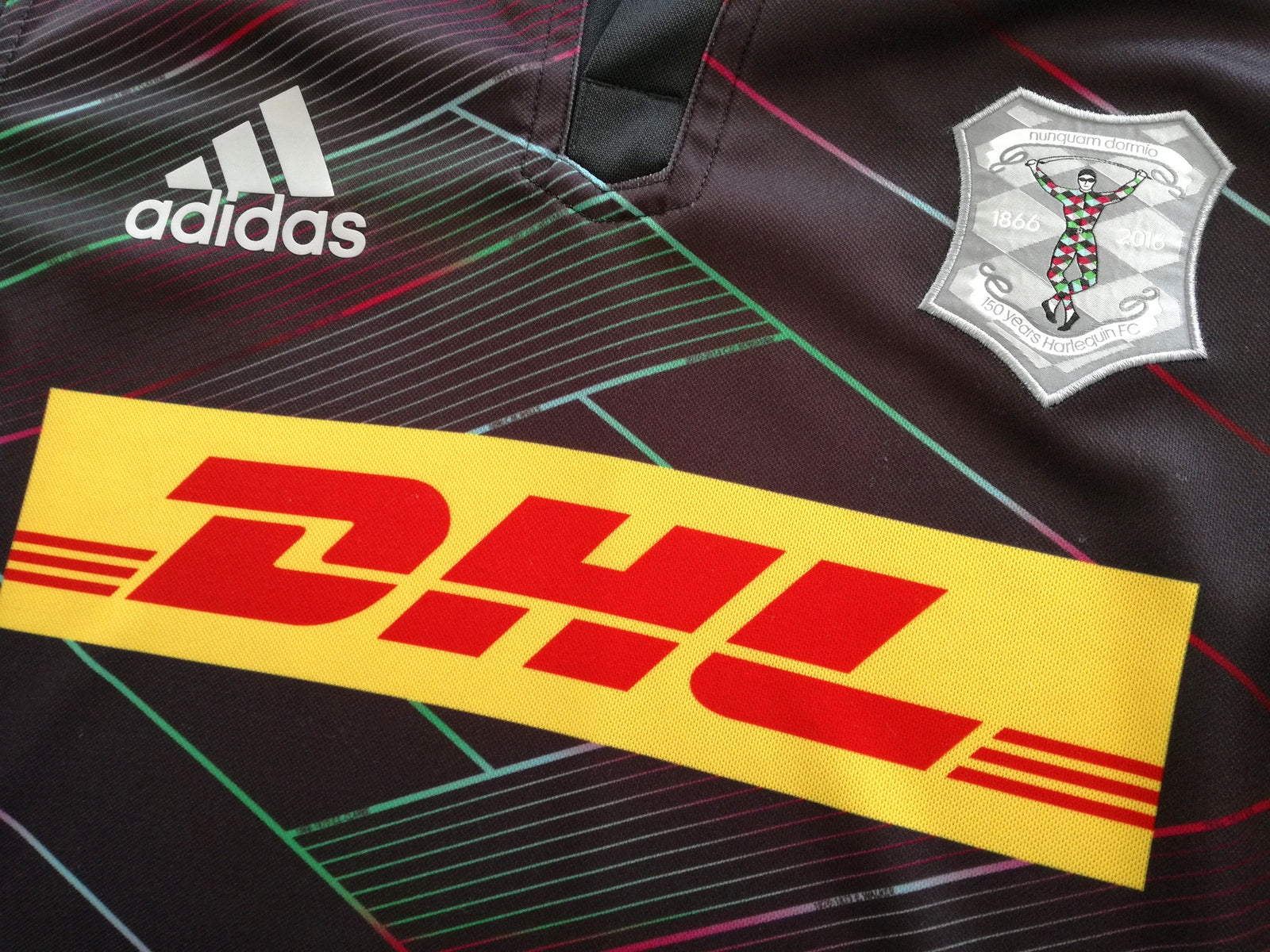 2016 Harlequins '150th Anniversary' Big Game 9 Rugby Shirt (M)