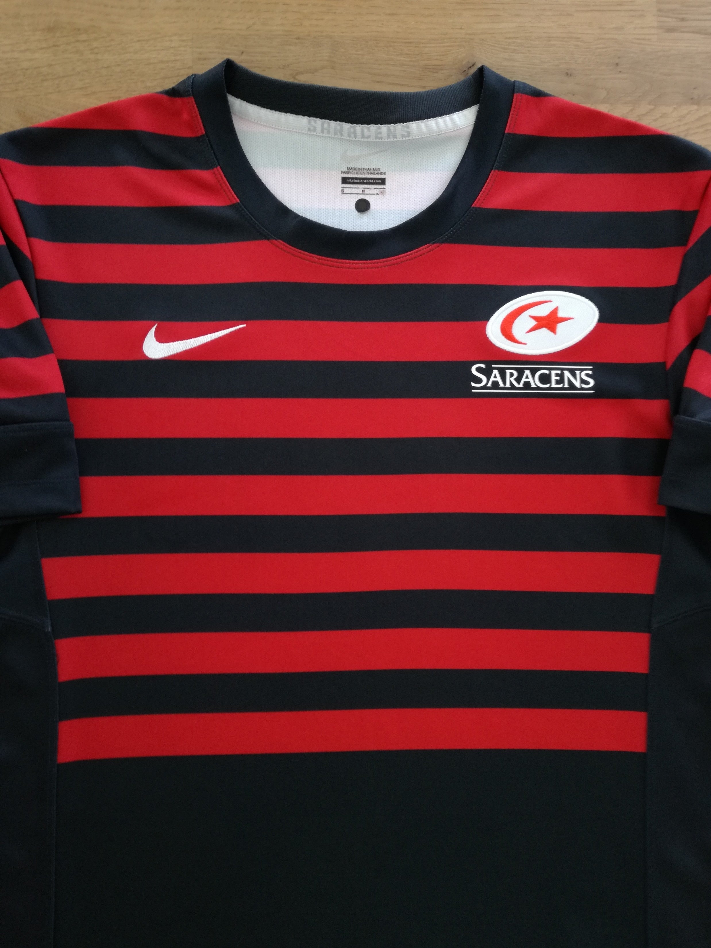 2012/13 Saracens Home Rugby Shirt