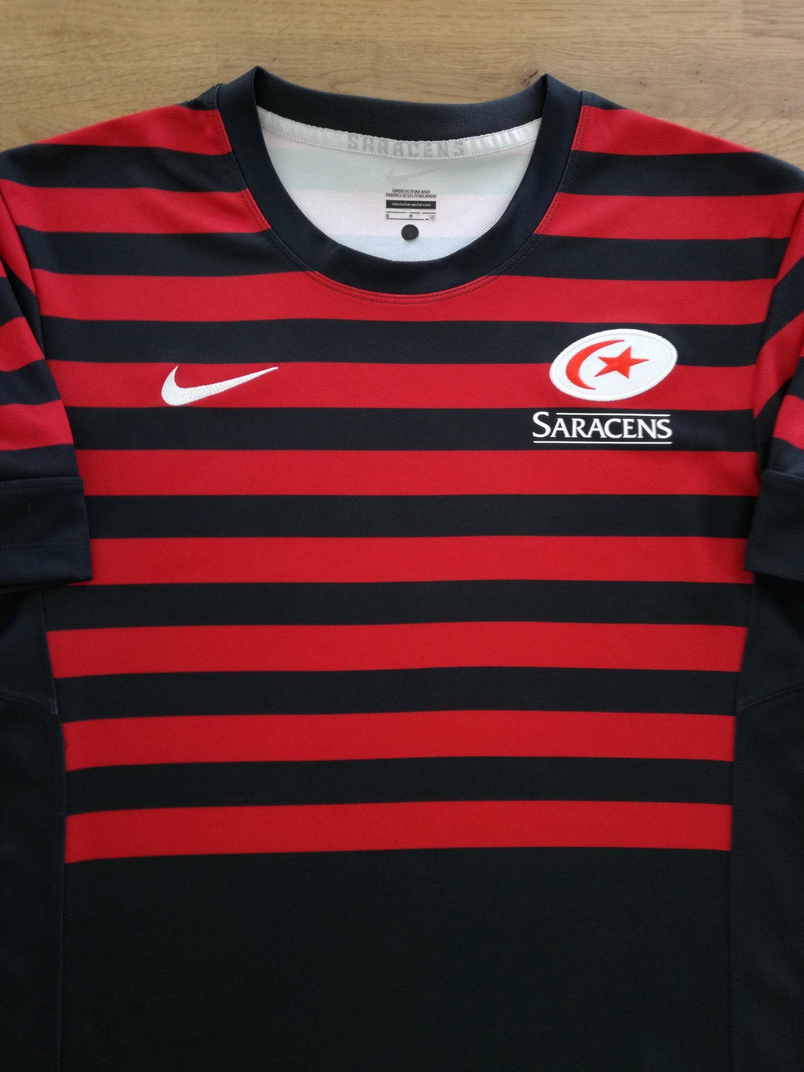 2012/13 Saracens Home Rugby Shirt