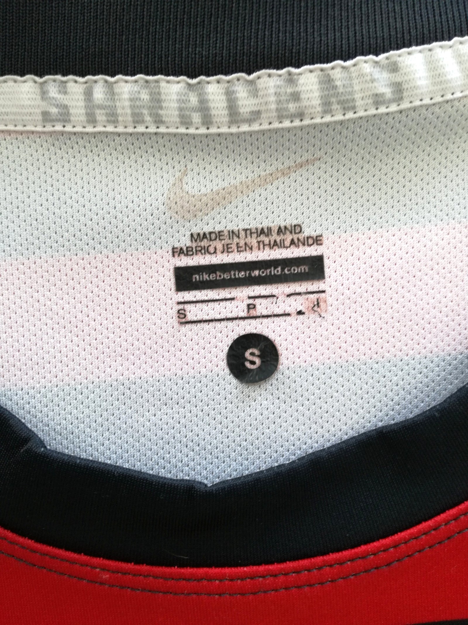 2012/13 Saracens Home Rugby Shirt (S)