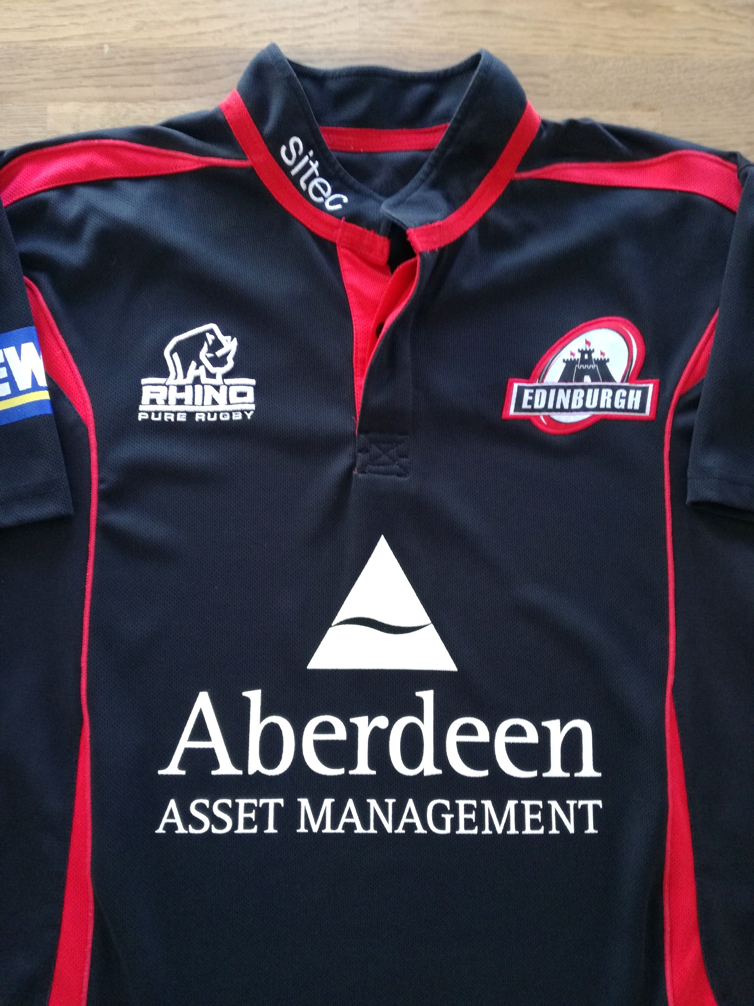 2008/09 Edinburgh Home Pro-Fit Rugby Shirt