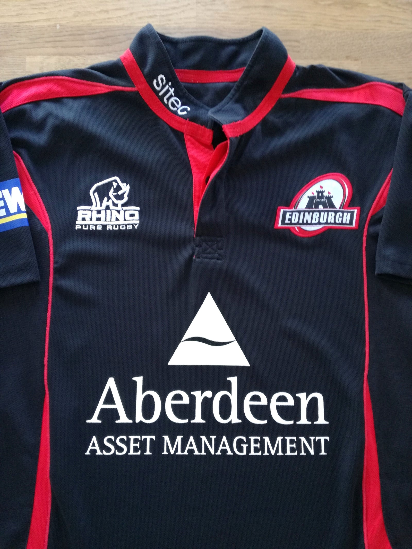 2008/09 Edinburgh Home Pro-Fit Rugby Shirt