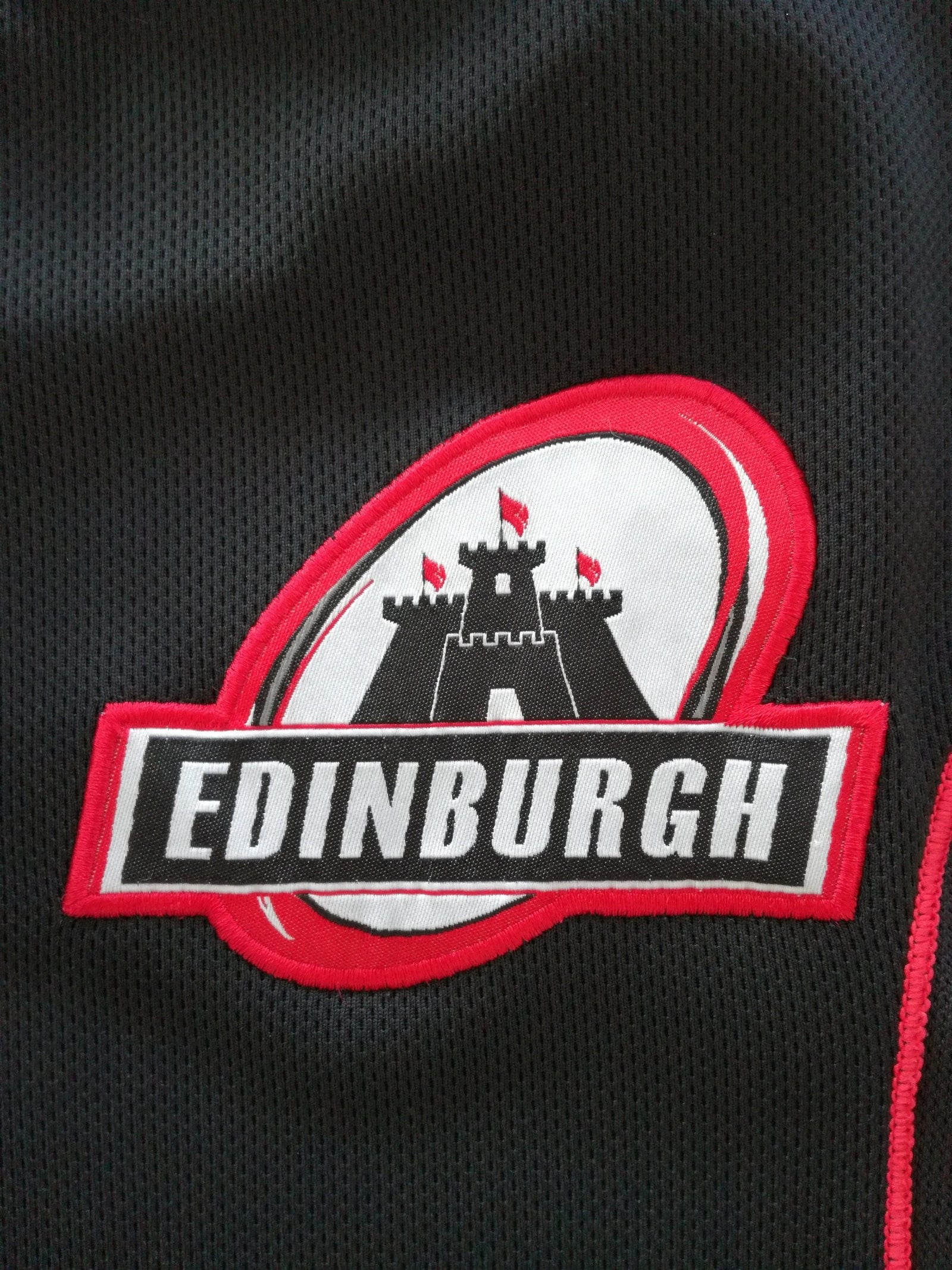 2008/09 Edinburgh Home Pro-Fit Rugby Shirt (XXL)