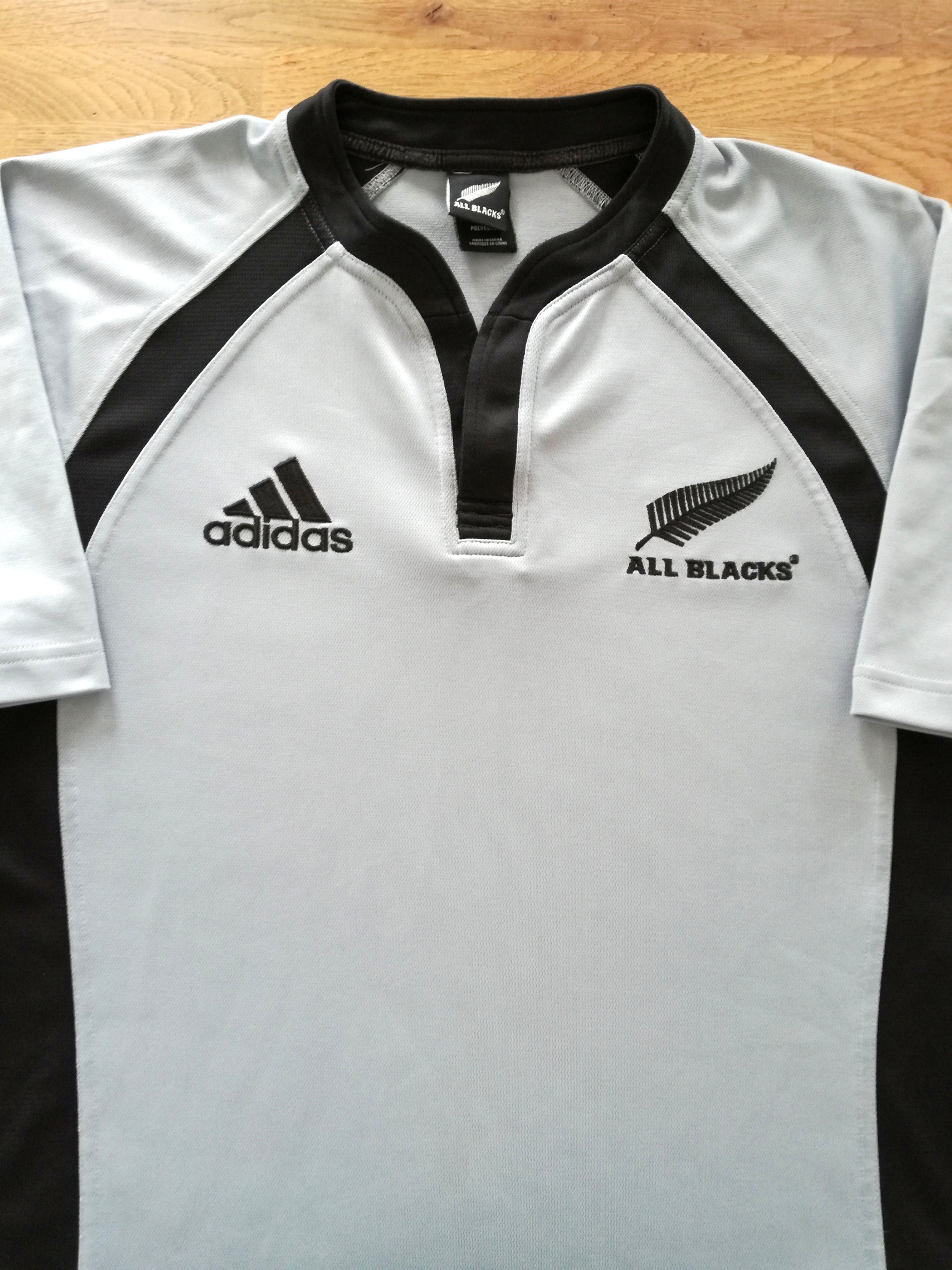 2005 New Zealand Away Rugby Shirt
