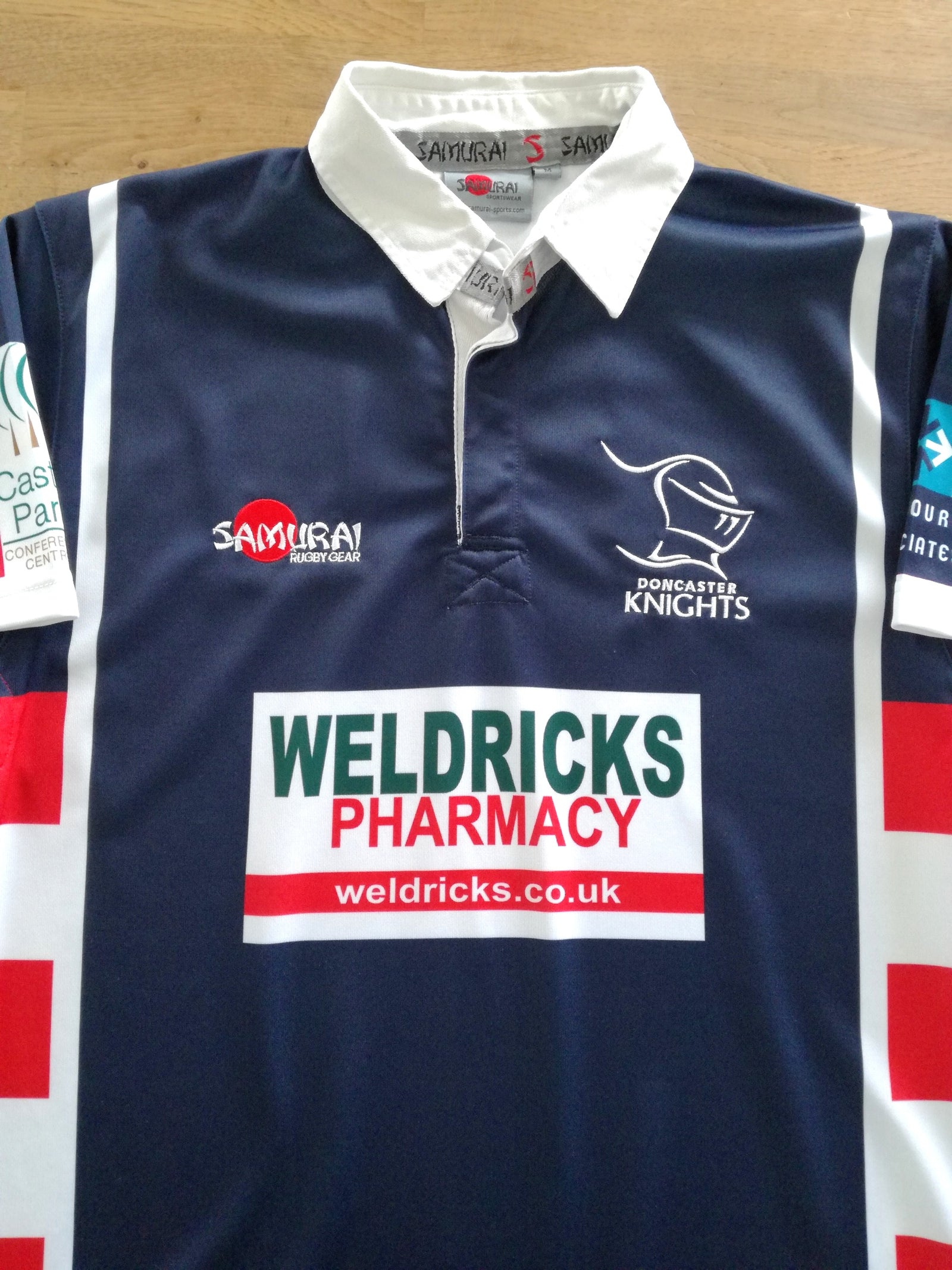 2012/13 Doncaster Knights Home Rugby Shirt