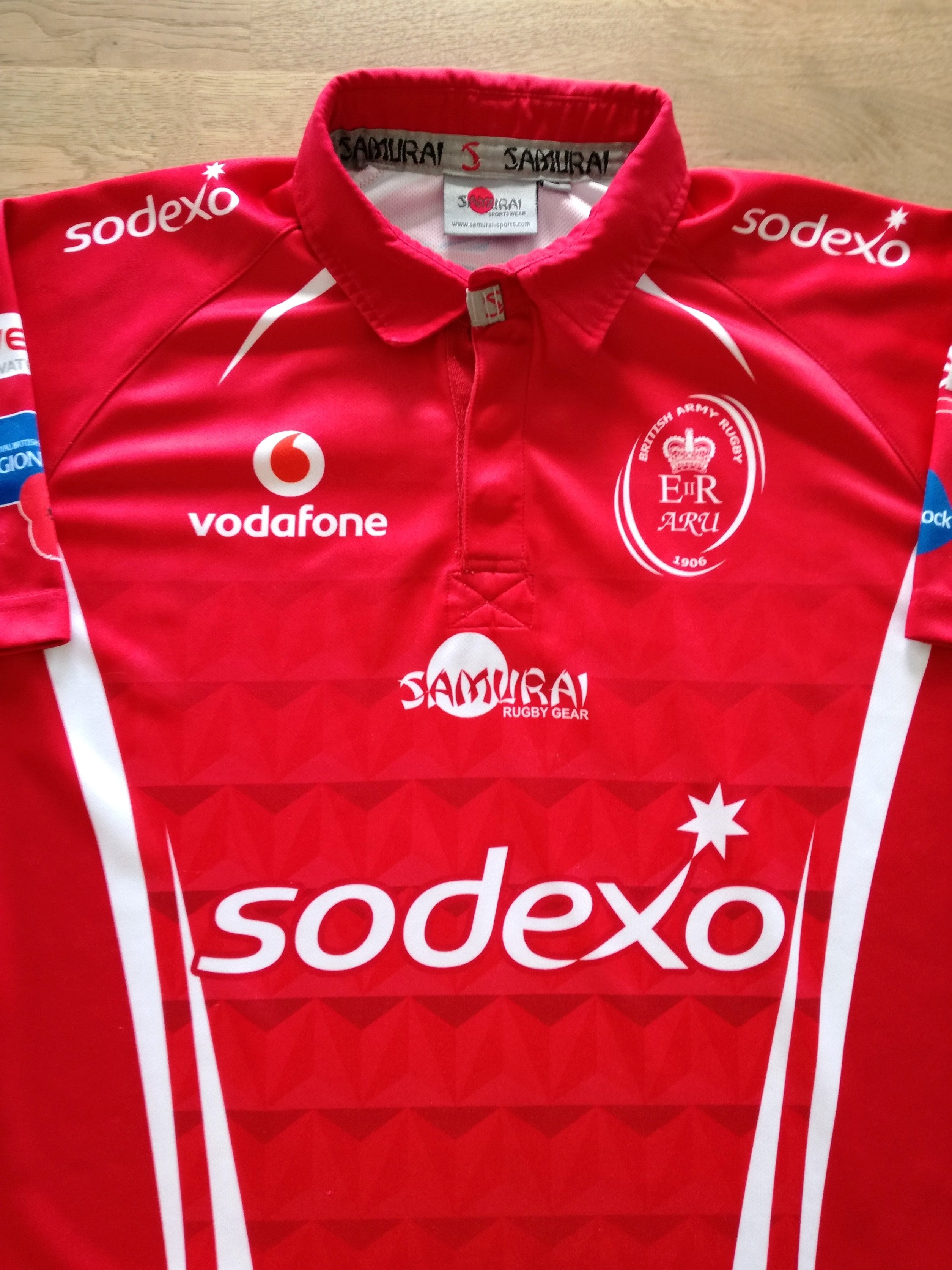 2015 British Army Home Rugby Shirt