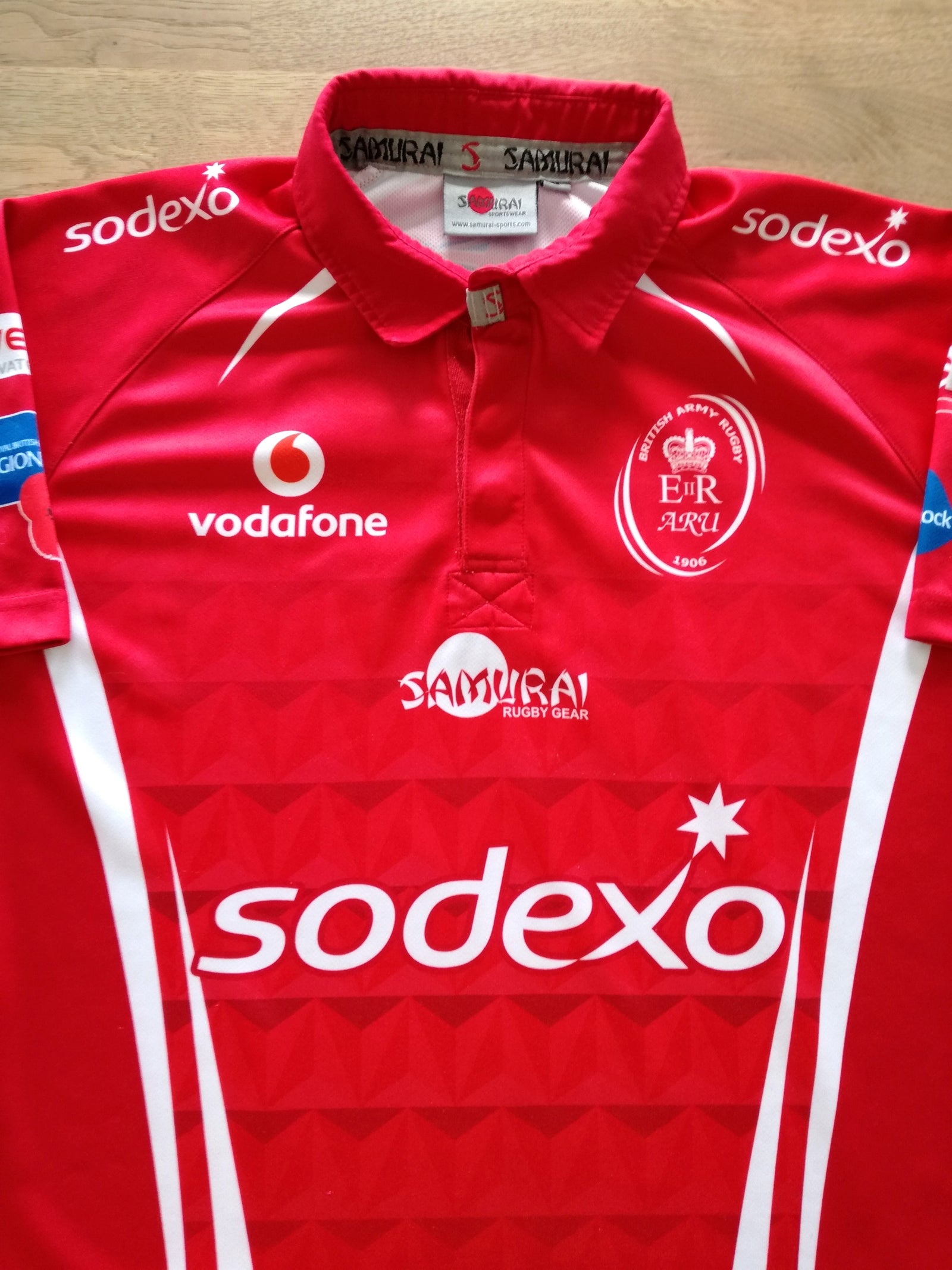2015 British Army Home Rugby Shirt