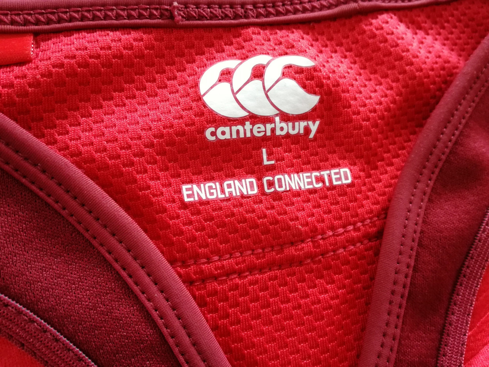 2015 England Away World Cup Pro-Fit Rugby Shirt (L)