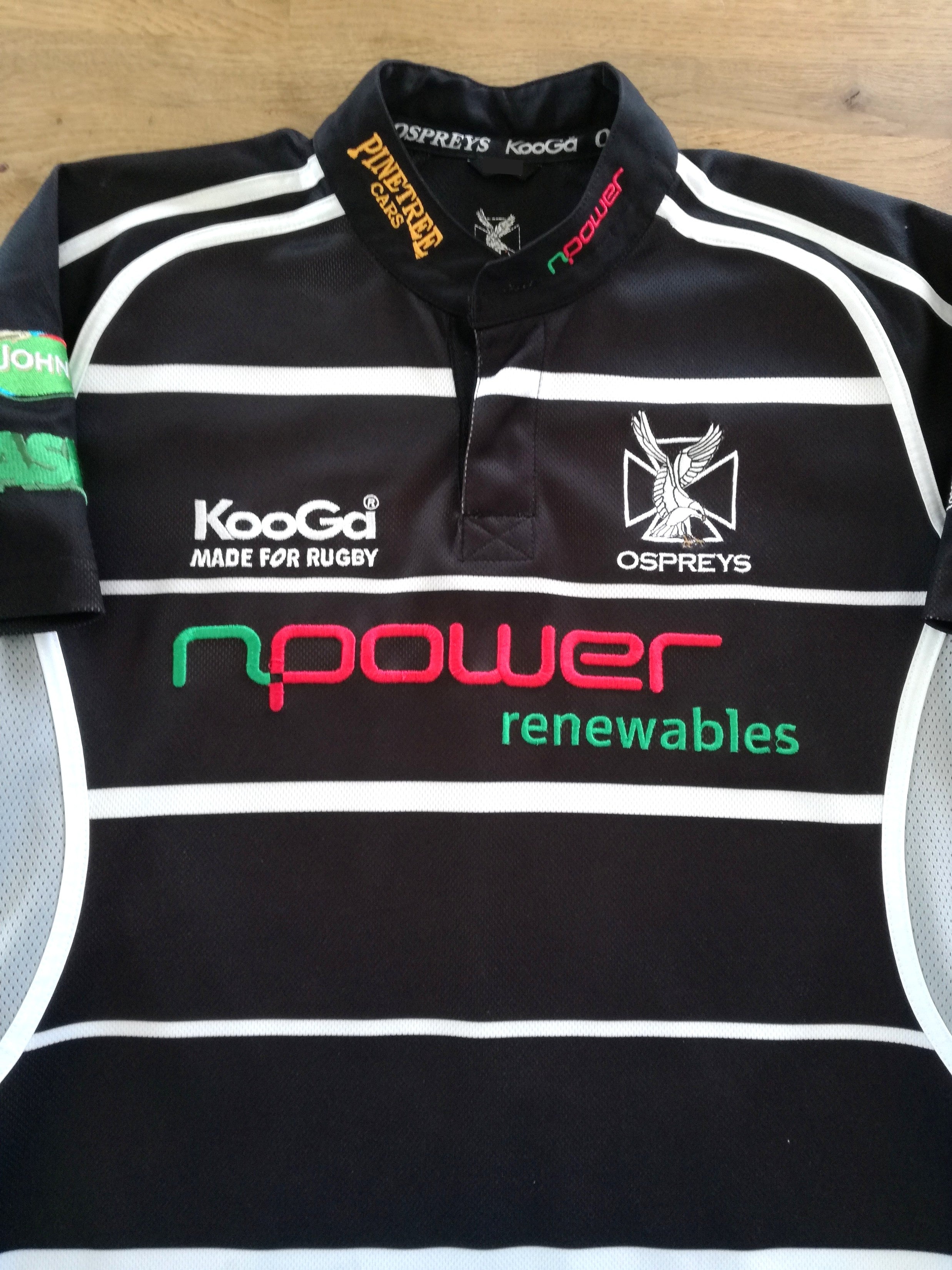 2006/07 Ospreys Home Rugby Shirt