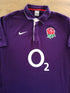 2009/10 England Away Short Sleeve Rugby Shirt