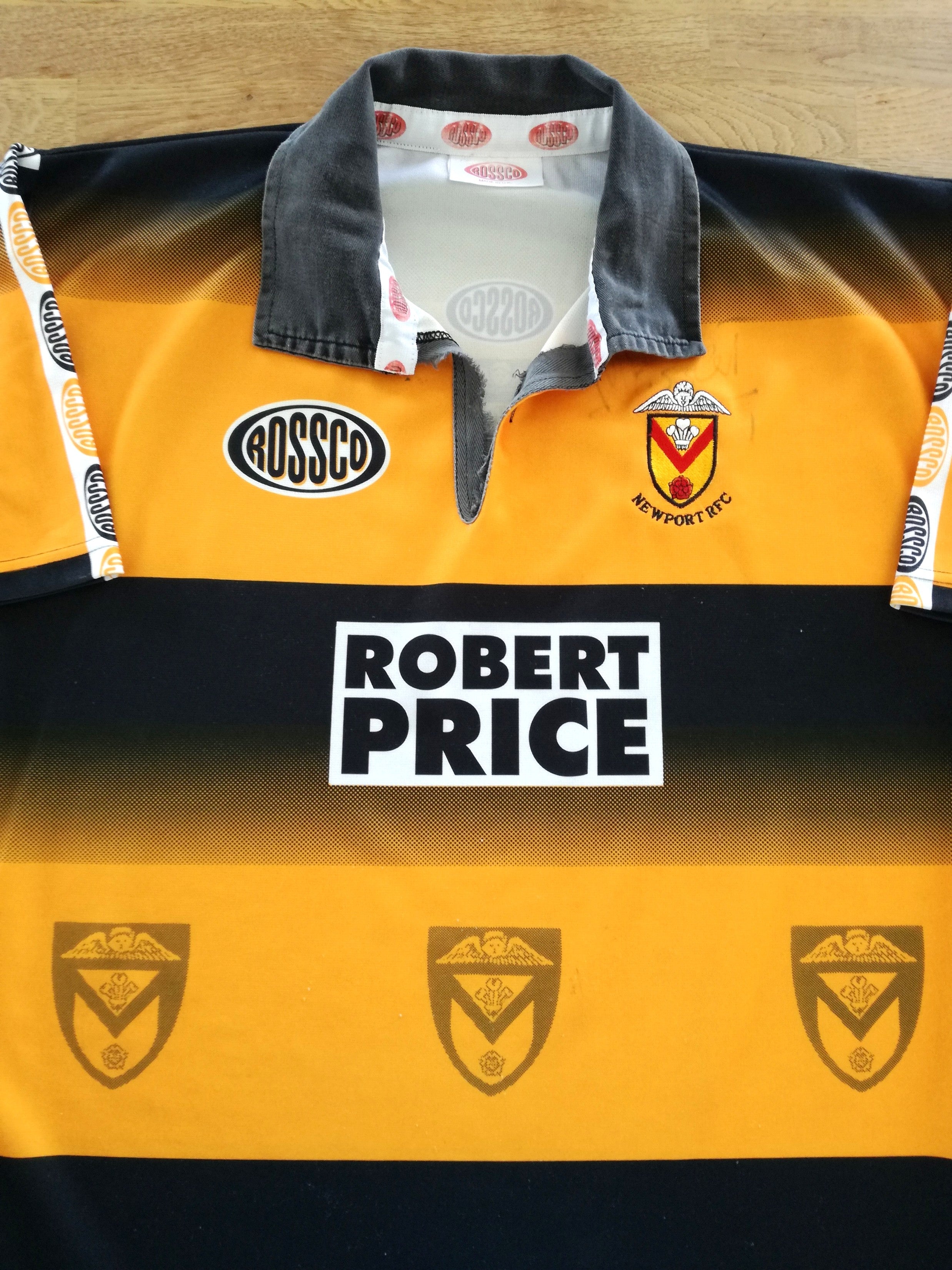 1998/99 Newport RFC Home Rugby Shirt (L)