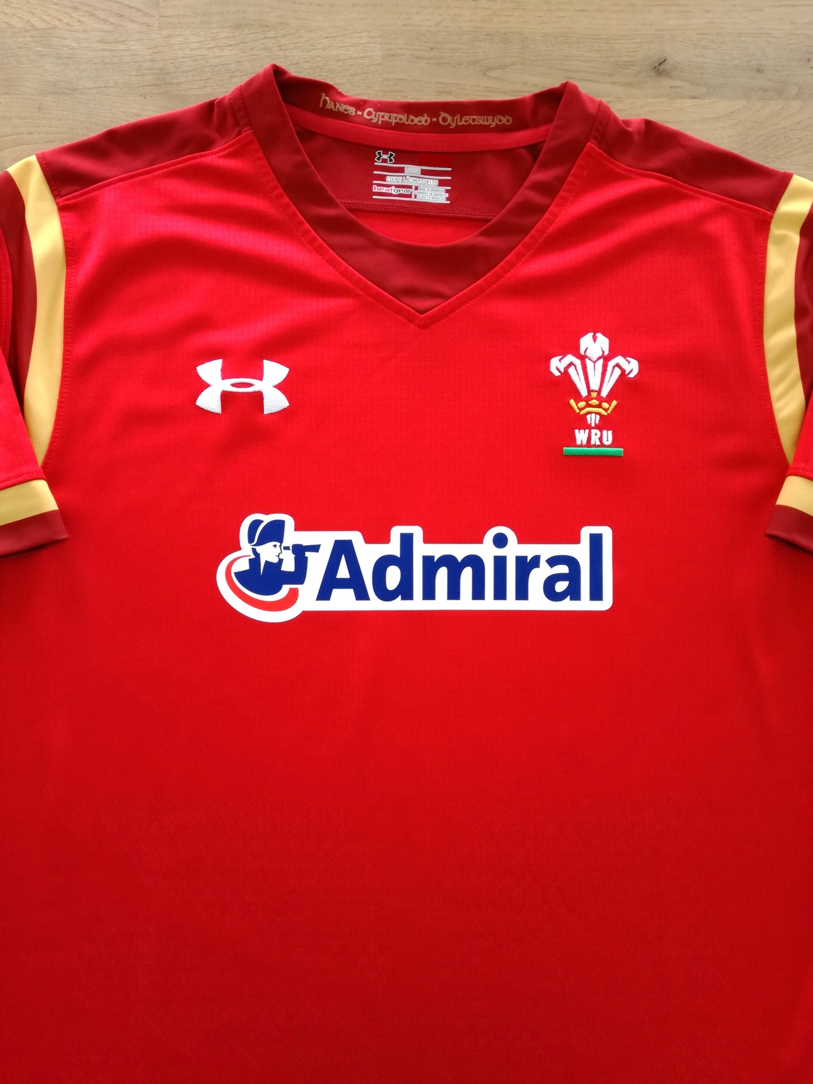 2015/16 Wales Home 'Loose' Rugby Shirt