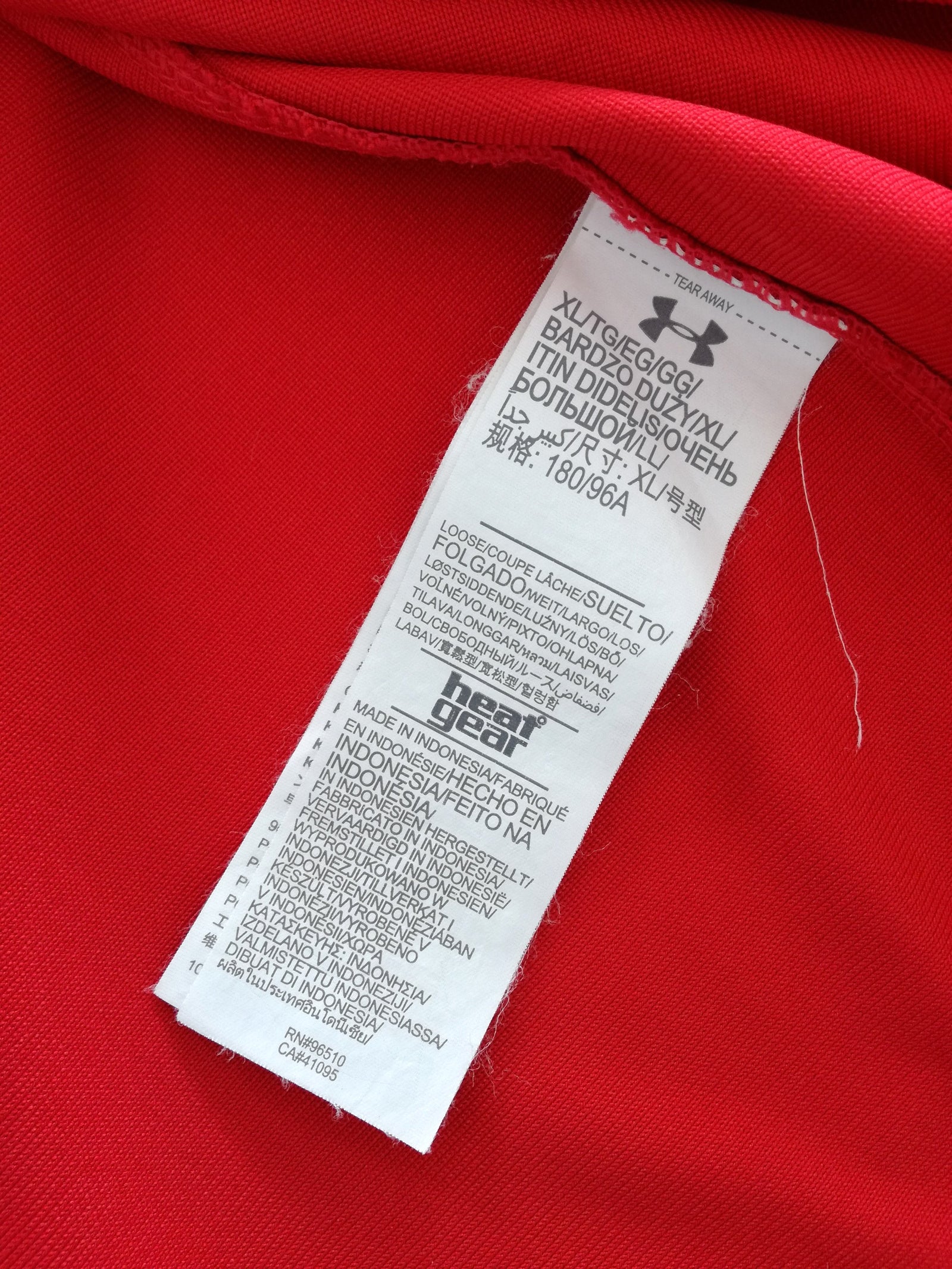 2015/16 Wales Home 'Loose' Rugby Shirt (XL)