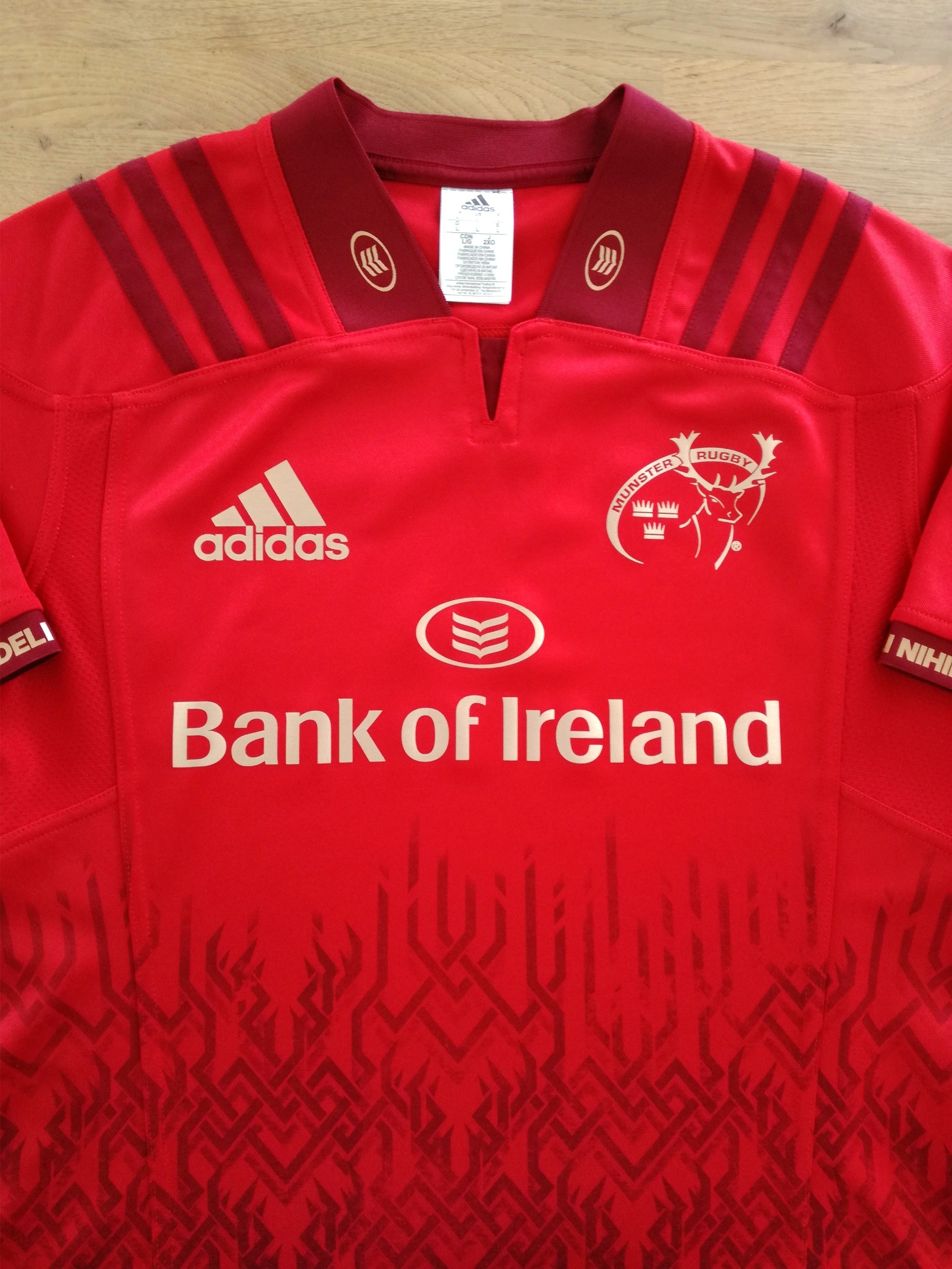 2017/18 Munster Home Rugby Shirt