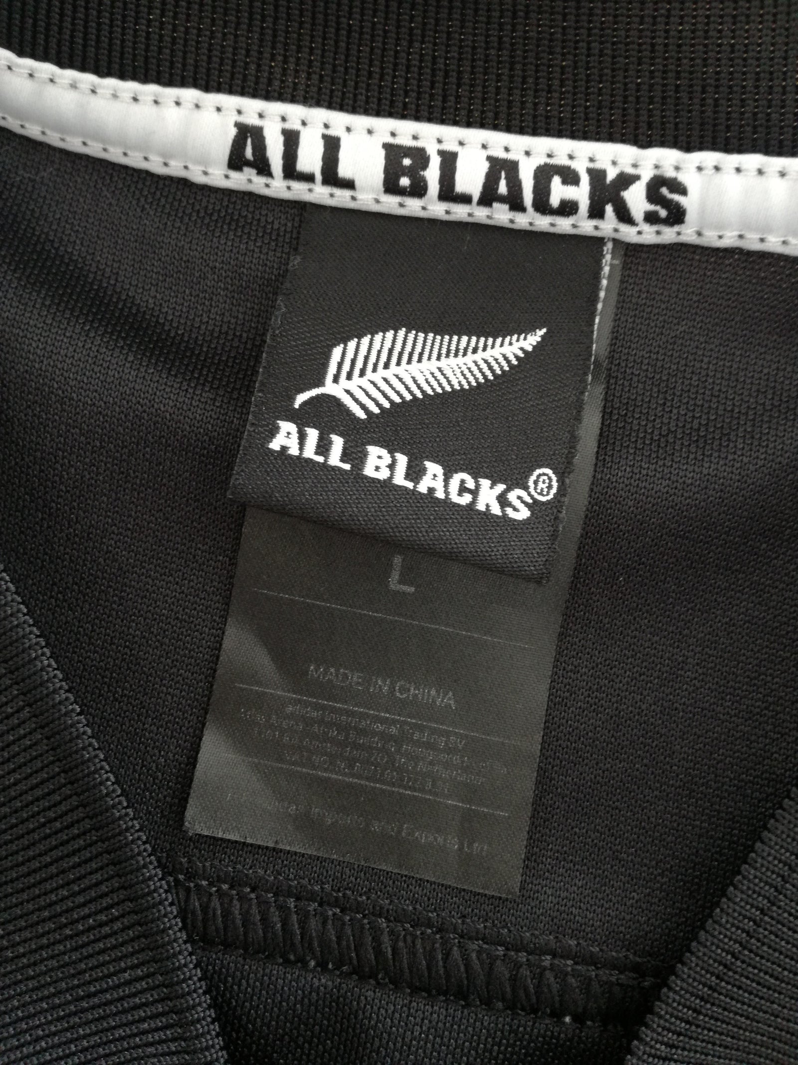 2017 New Zealand Home Rugby Shirt (L)