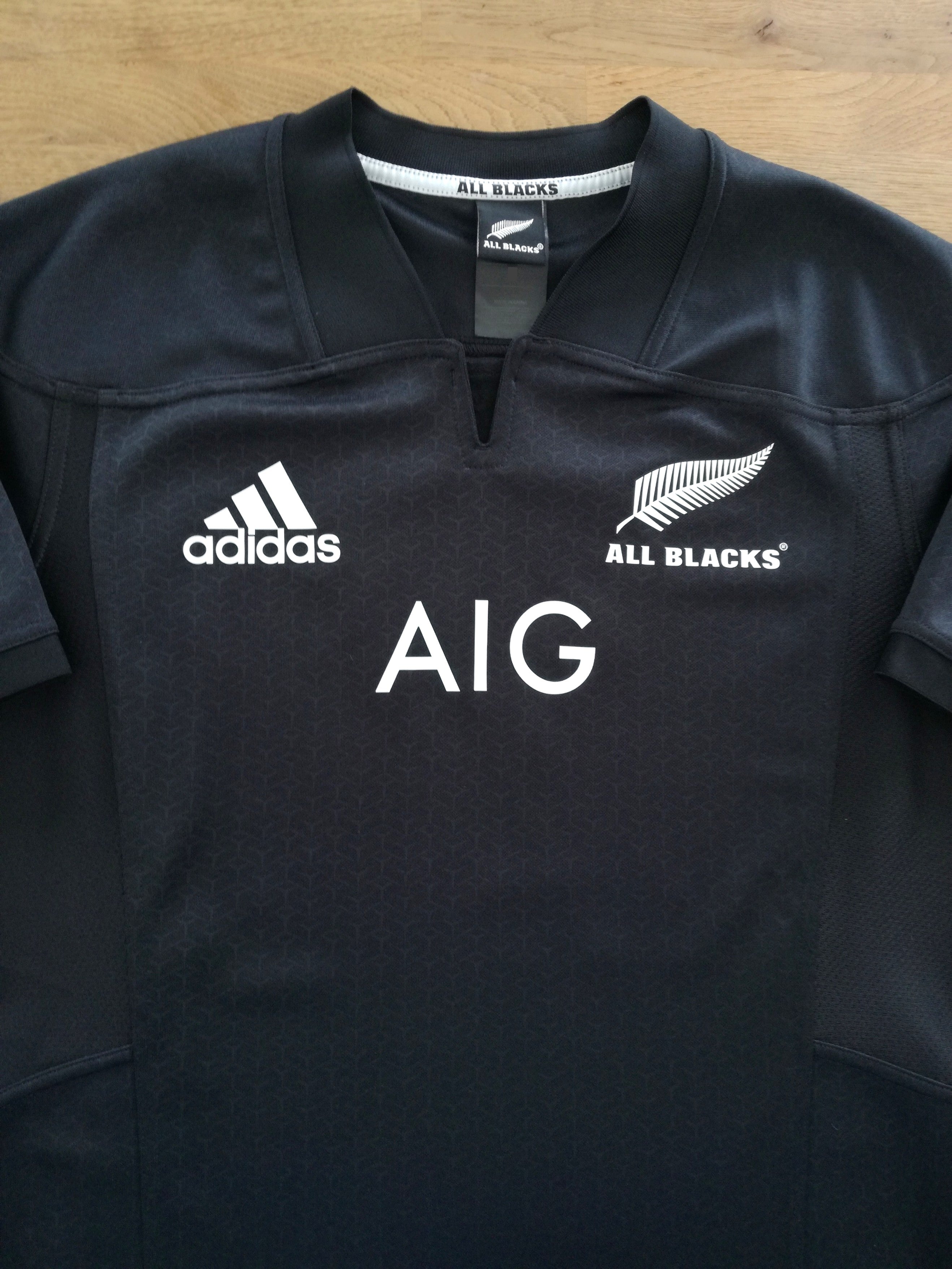2017 New Zealand Home Rugby Shirt
