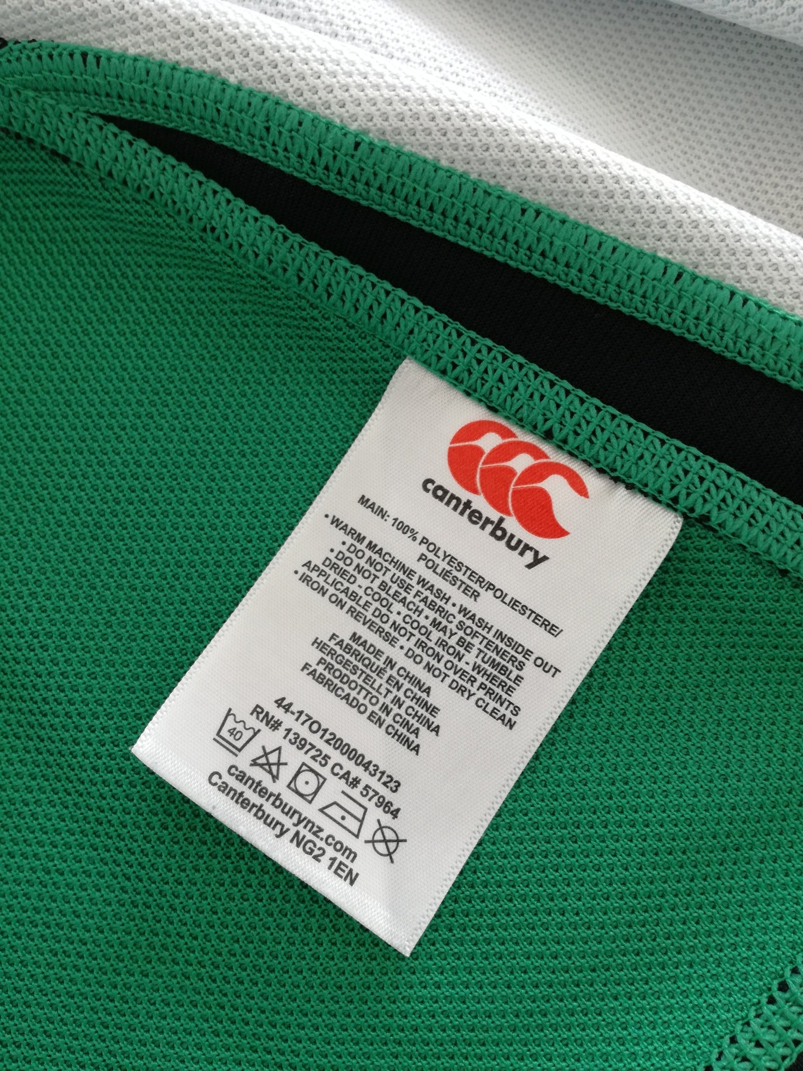 2020/21 Ireland Home Vapodri Rugby Shirt (XXL)