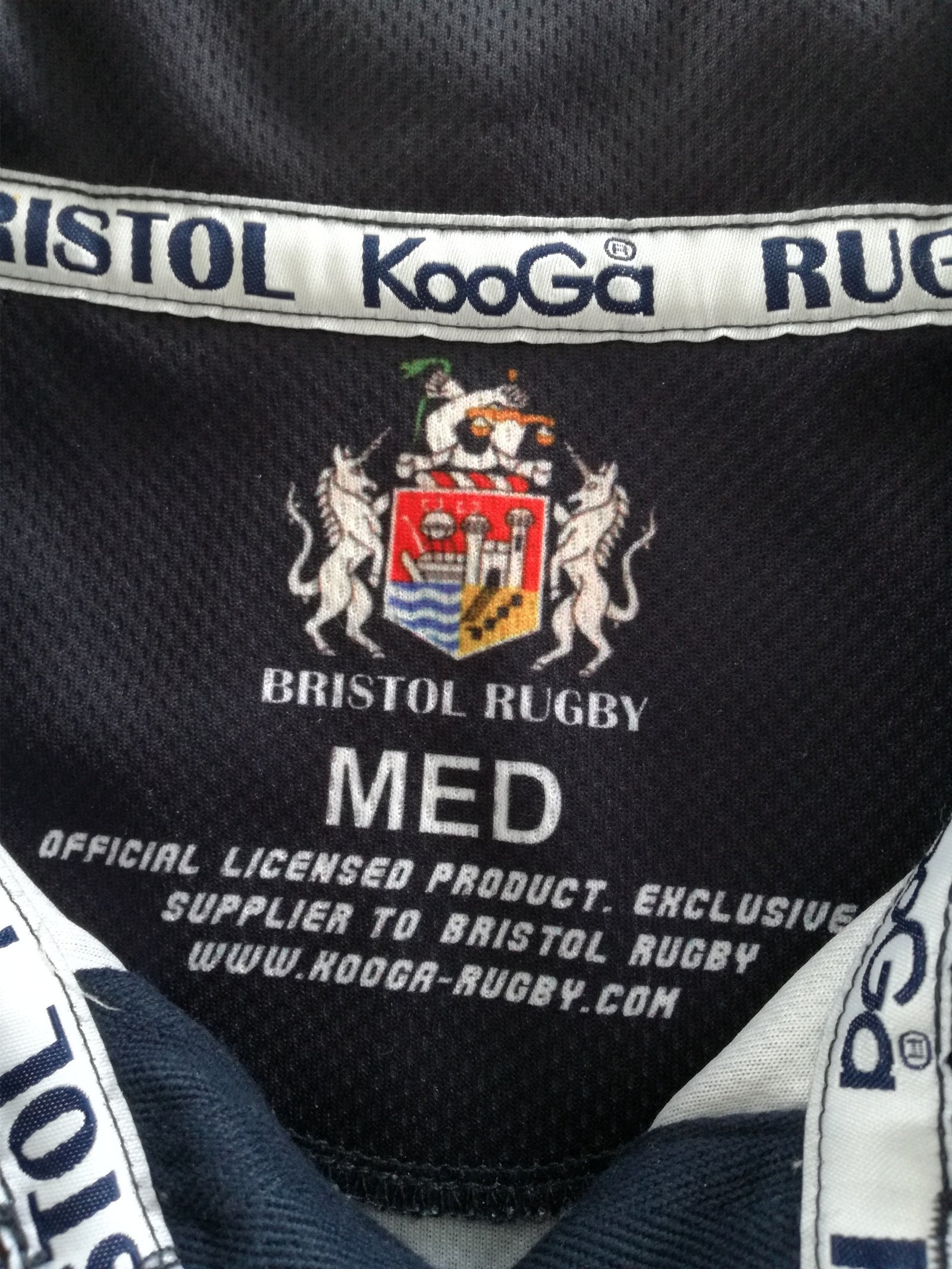 2009/10 Bristol Home Rugby Shirt (M)