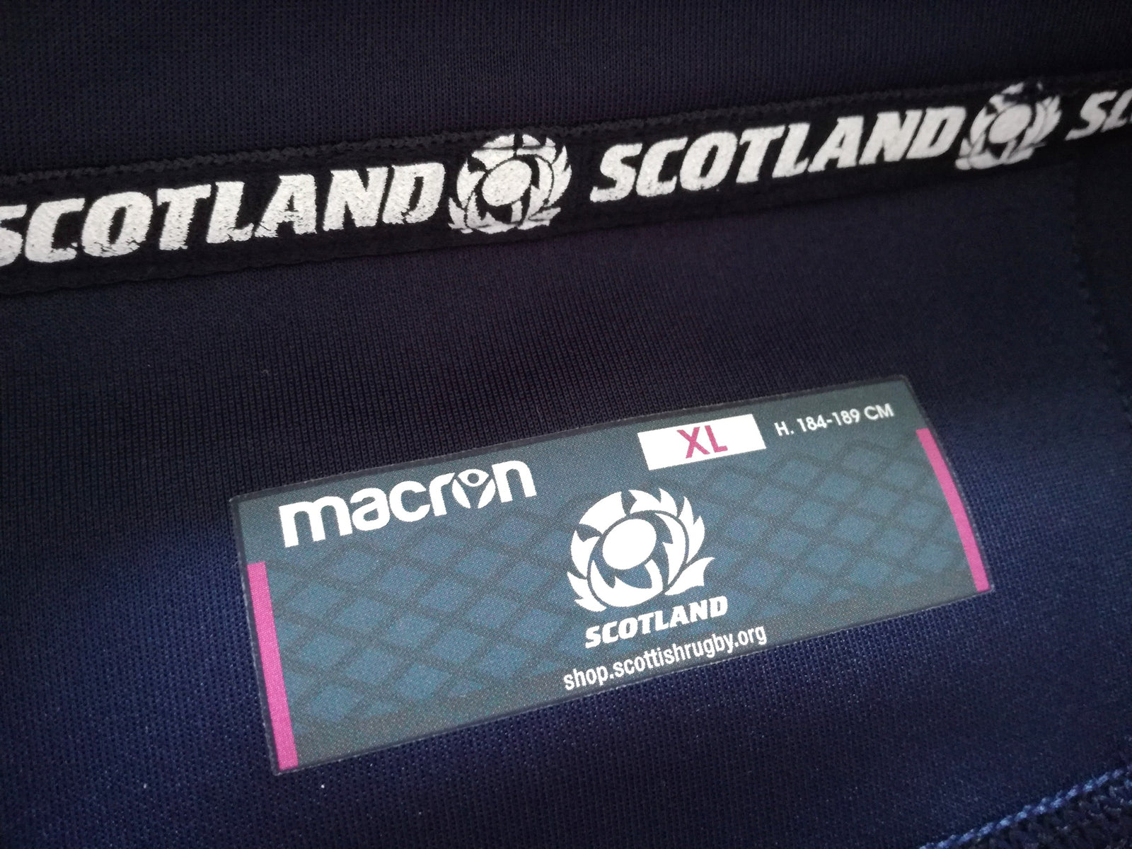 2018/19 Scotland Home Rugby Shirt (XL)