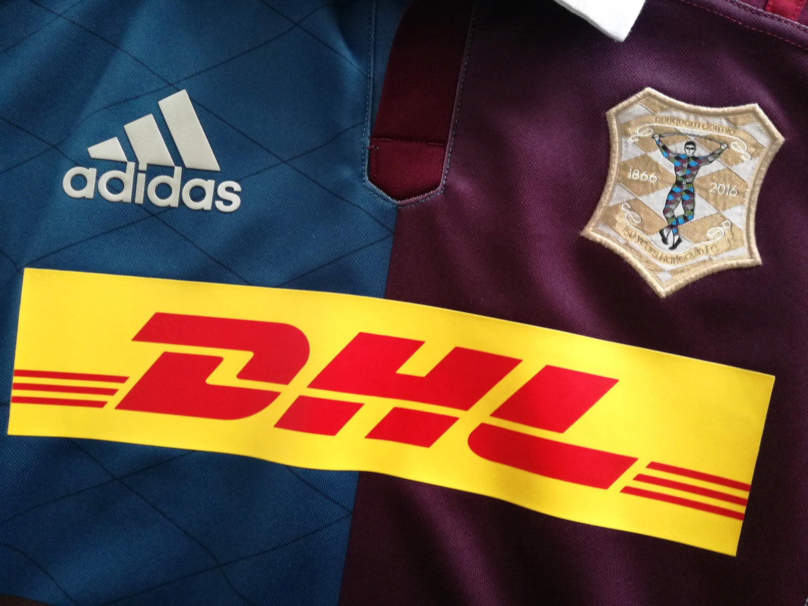 2016/17 Harlequins Home '150th Anniversary' Rugby Shirt (M)