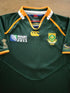 2011 South Africa Home World Cup Pro-Fit Rugby Shirt