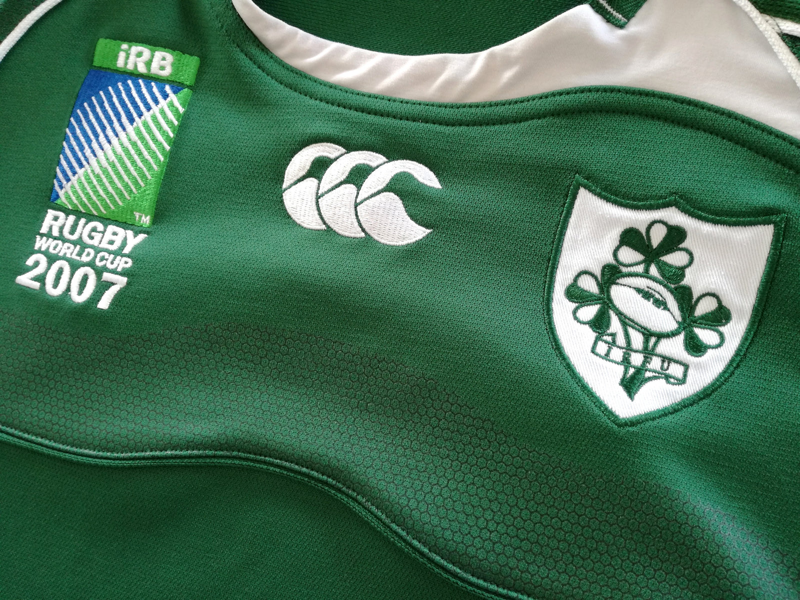 2007 Ireland Home World Cup Pro-Fit Rugby Shirt (3XL)