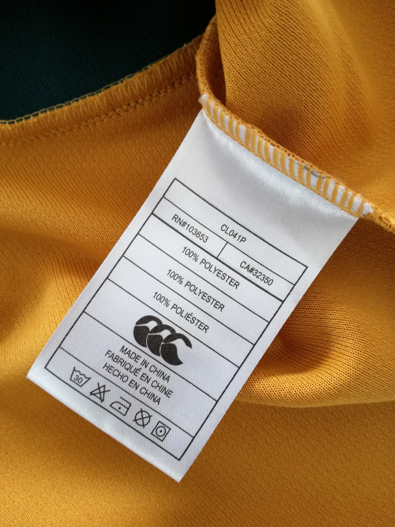 2007 Australia Home Pro-Fit Rugby Shirt (XXL) *BNWT*