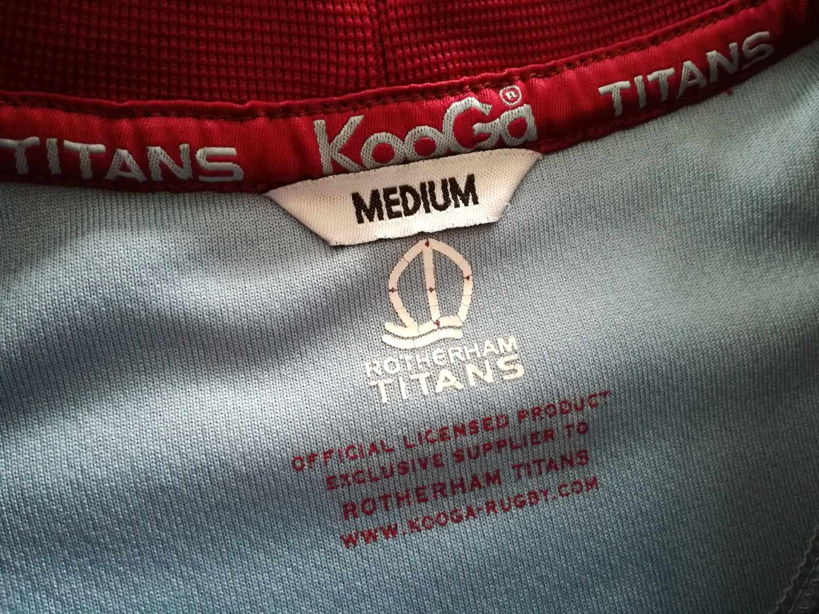 2007/08 Rotherham Titans Home Rugby Shirt (M)