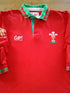 1991/92 Wales Home Long Sleeve Rugby Shirt