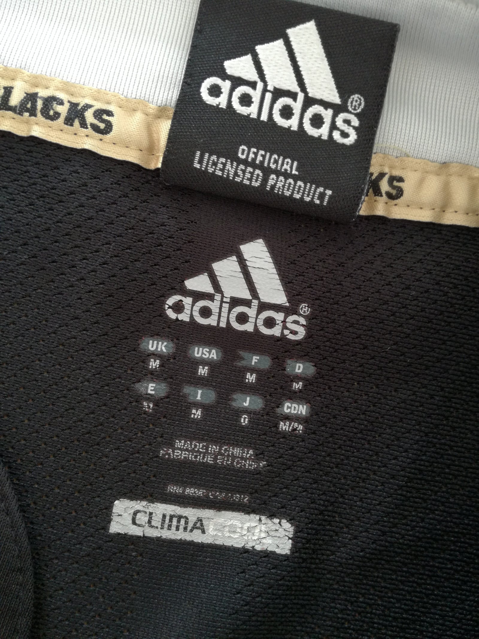 2011 New Zealand Home Rugby Shirt (M)