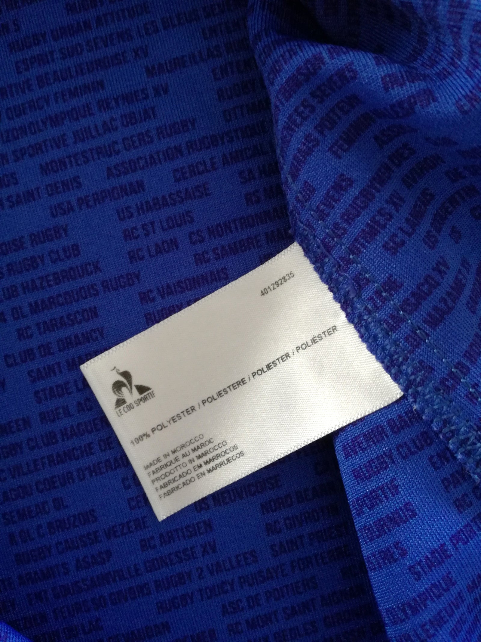 2022/23 France Home Pro-Fit Rugby Shirt (M)