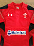 2013/14 Wales Home Player Issue Rugby Shirt