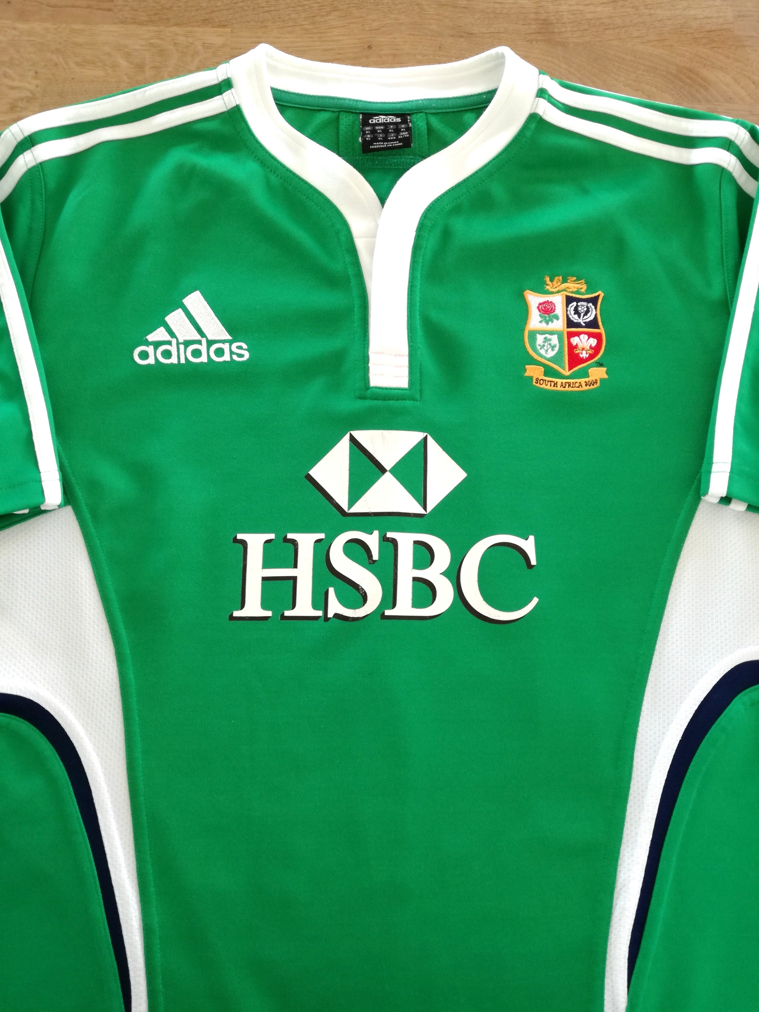 2009 British & Irish Lions Rugby Training Shirt - Green