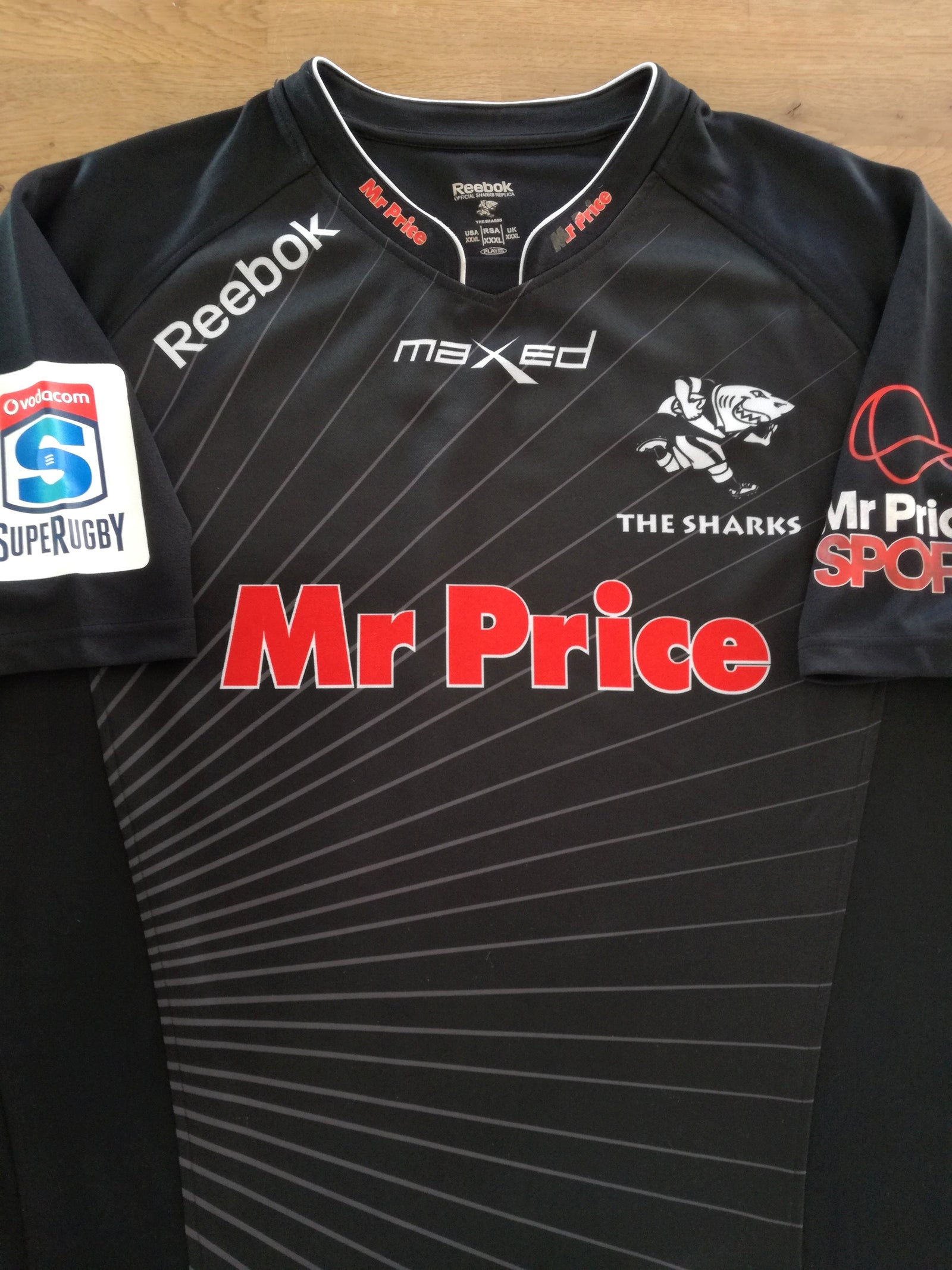 2012 Sharks Home Super Rugby Shirt