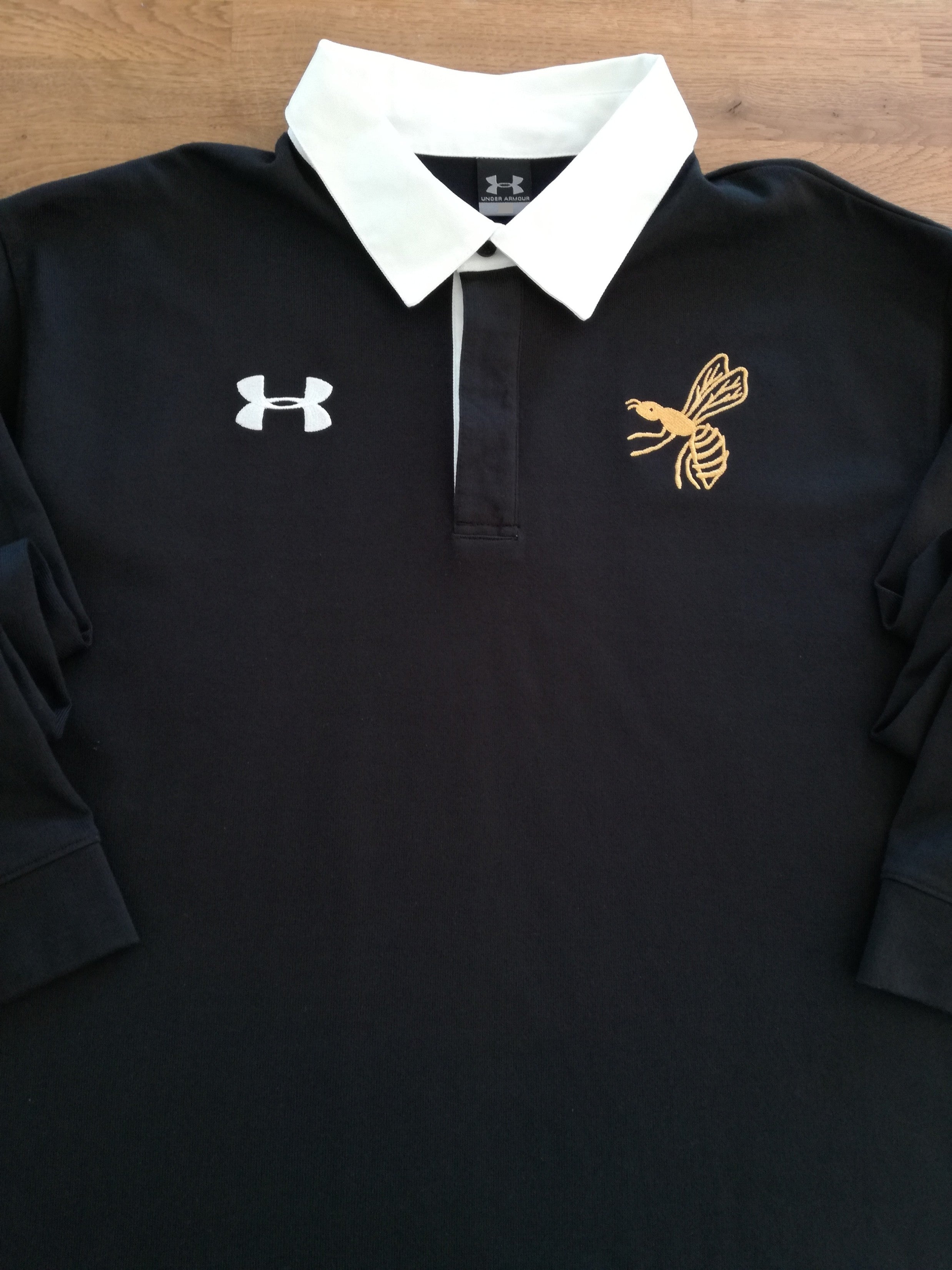 2017/18 Wasps Home '150th Anniversary' 'Traditional' Long Sleeve Rugby Shirt