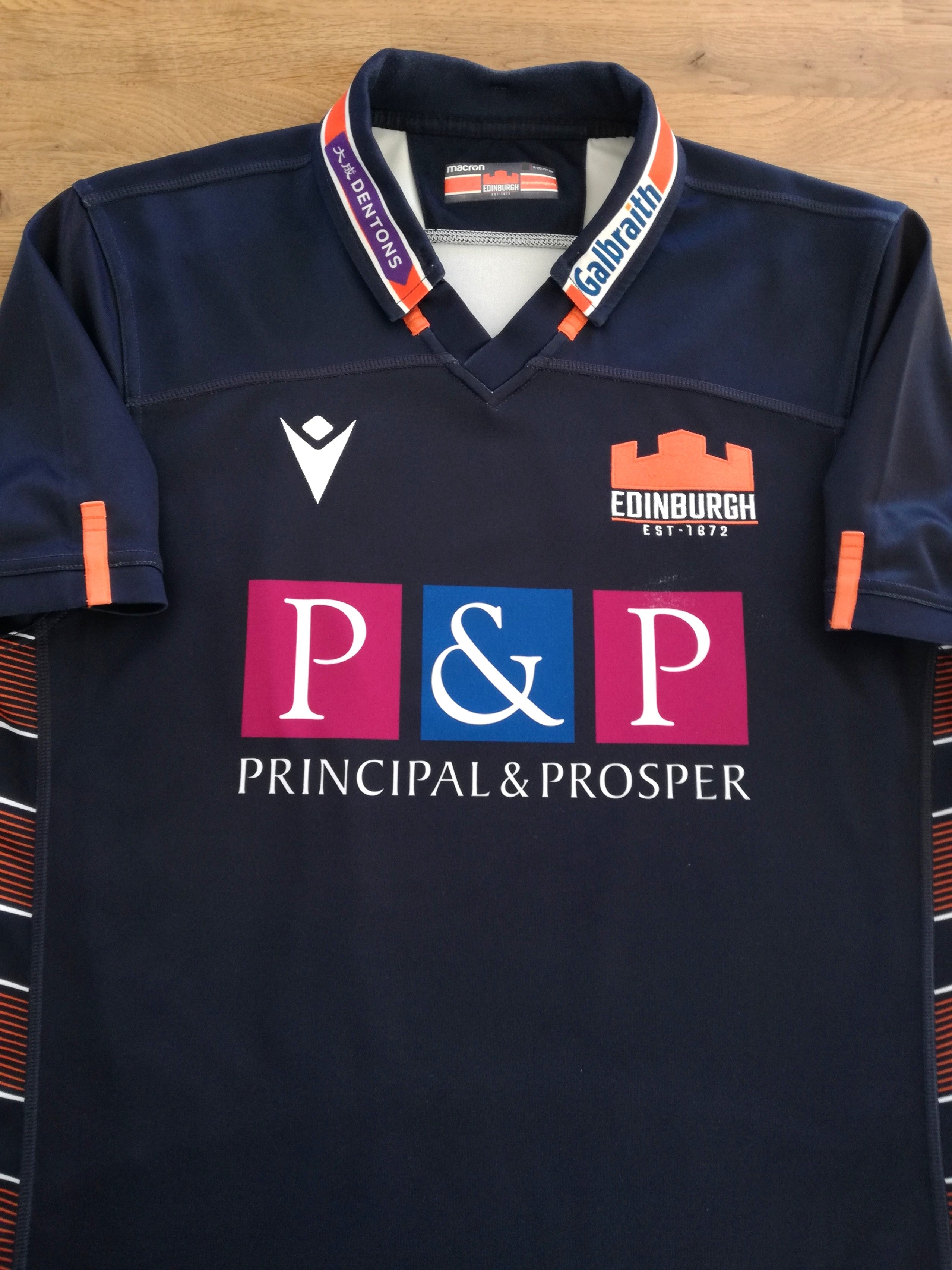 2020/21 Edinburgh Home Rugby Shirt