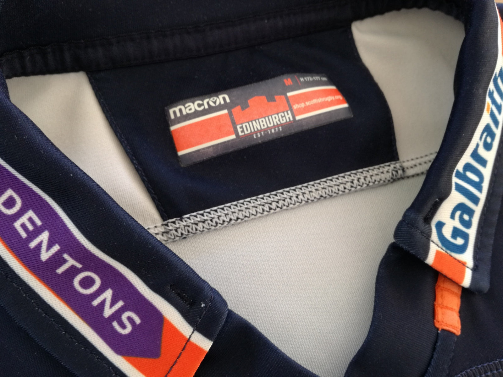 2020/21 Edinburgh Home Rugby Shirt (M)