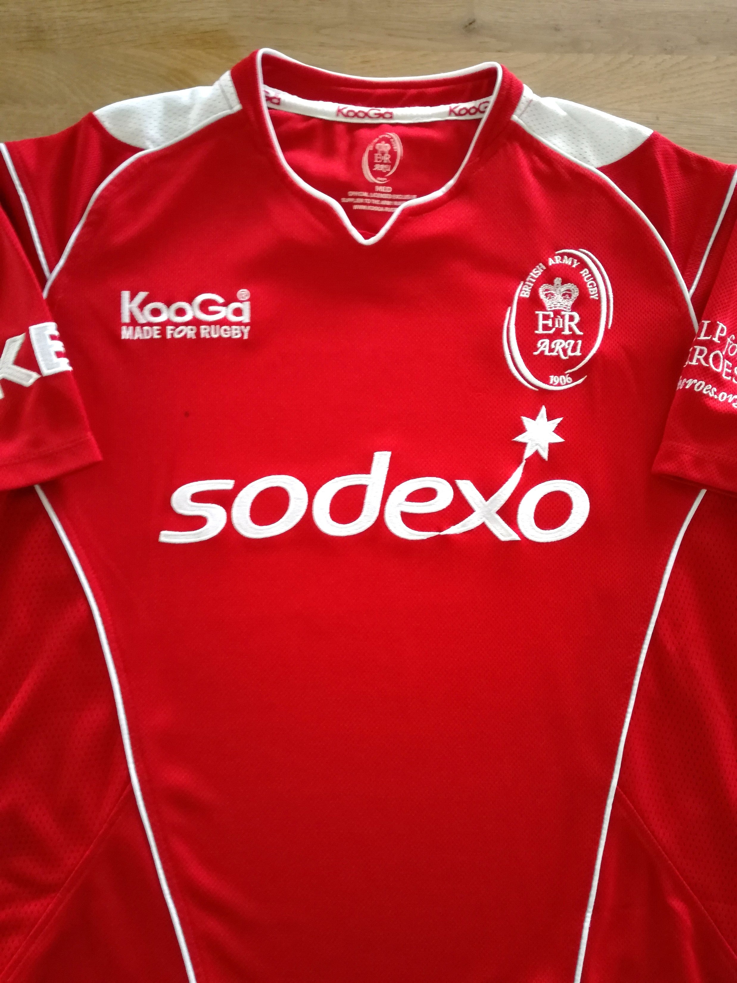 2007 British Army Home Rugby Shirt (M)