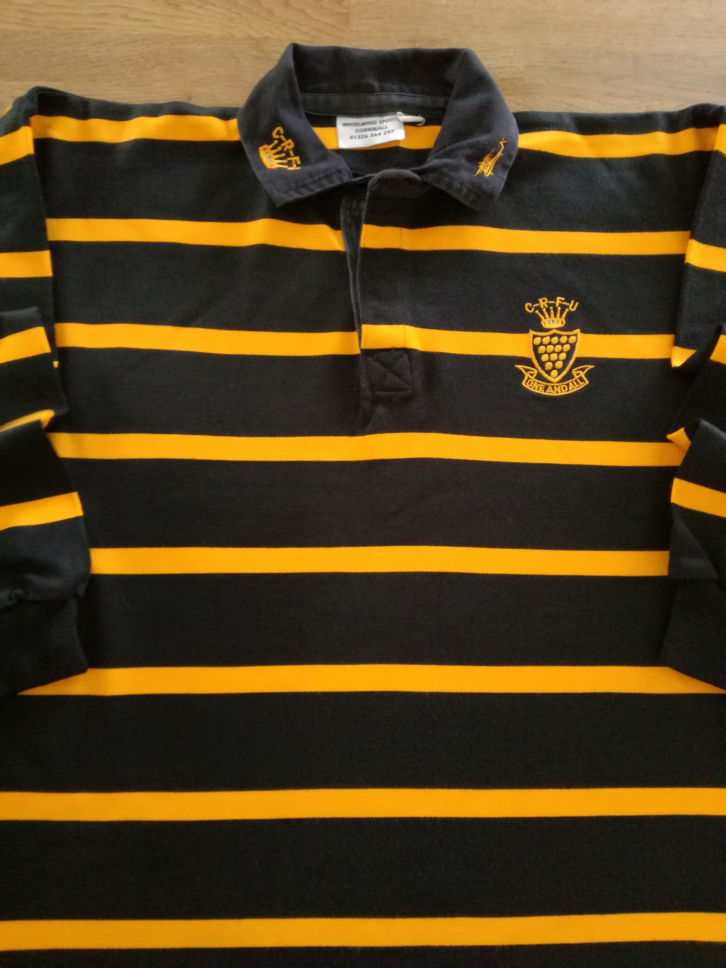 1998/99 Cornwall RFU Home Rugby Shirt