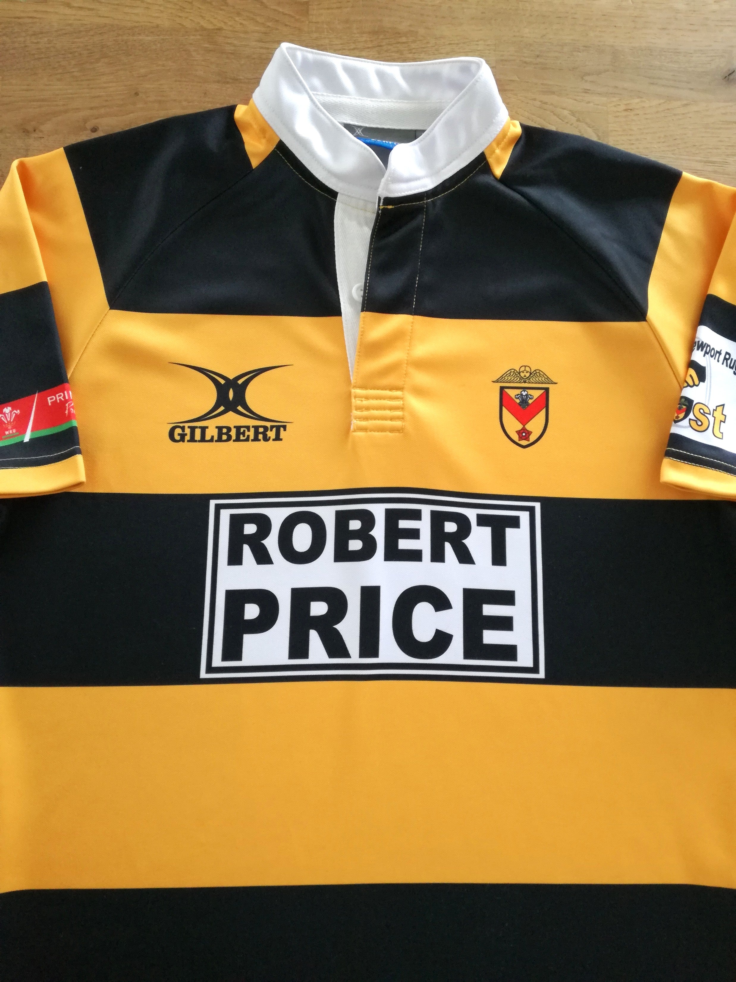 2015/16 Newport RFC Home Rugby Shirt