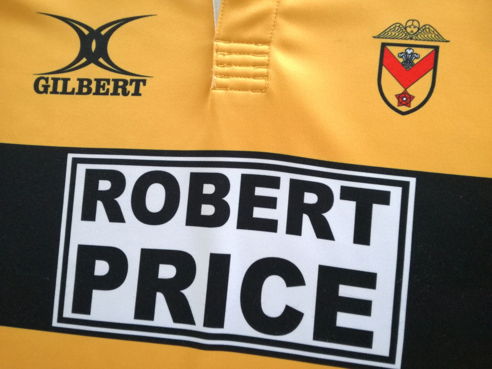 2015/16 Newport RFC Home Rugby Shirt (M)