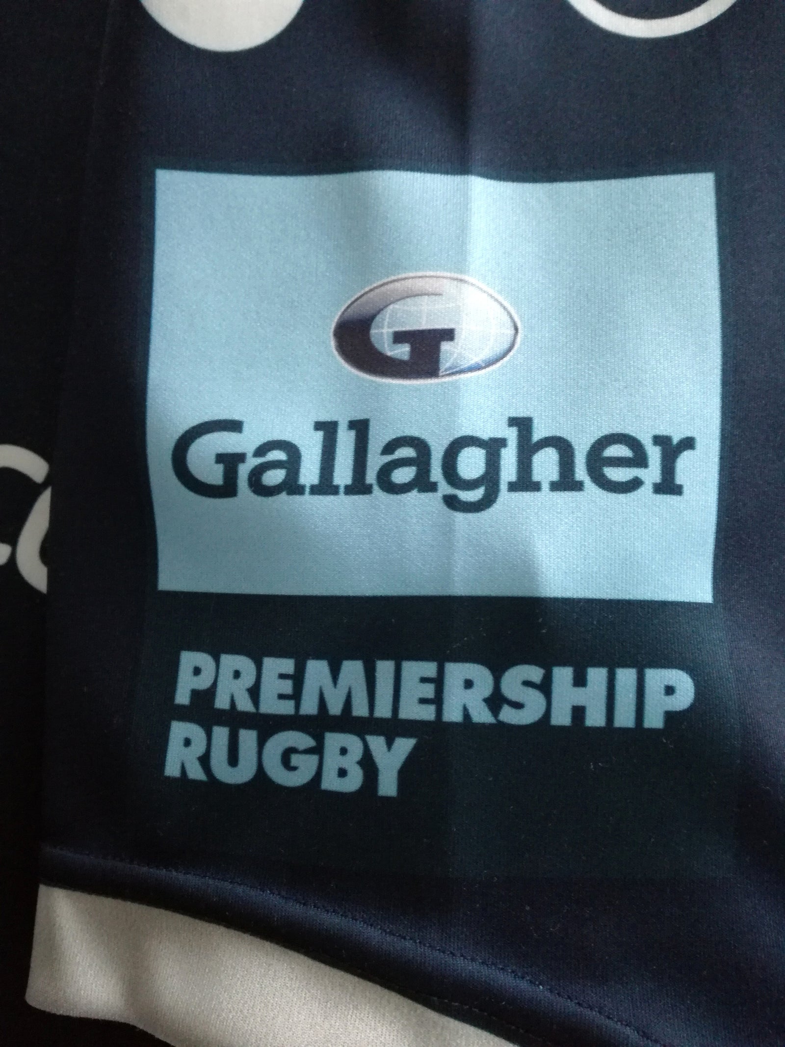 2020/21 Sale Sharks Home Premiership Player Issue Rugby Shirt (L)
