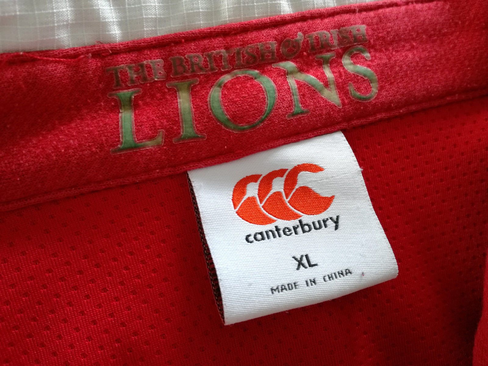 2017 British & Irish Lions Vapodri Rugby Shirt. (XL)