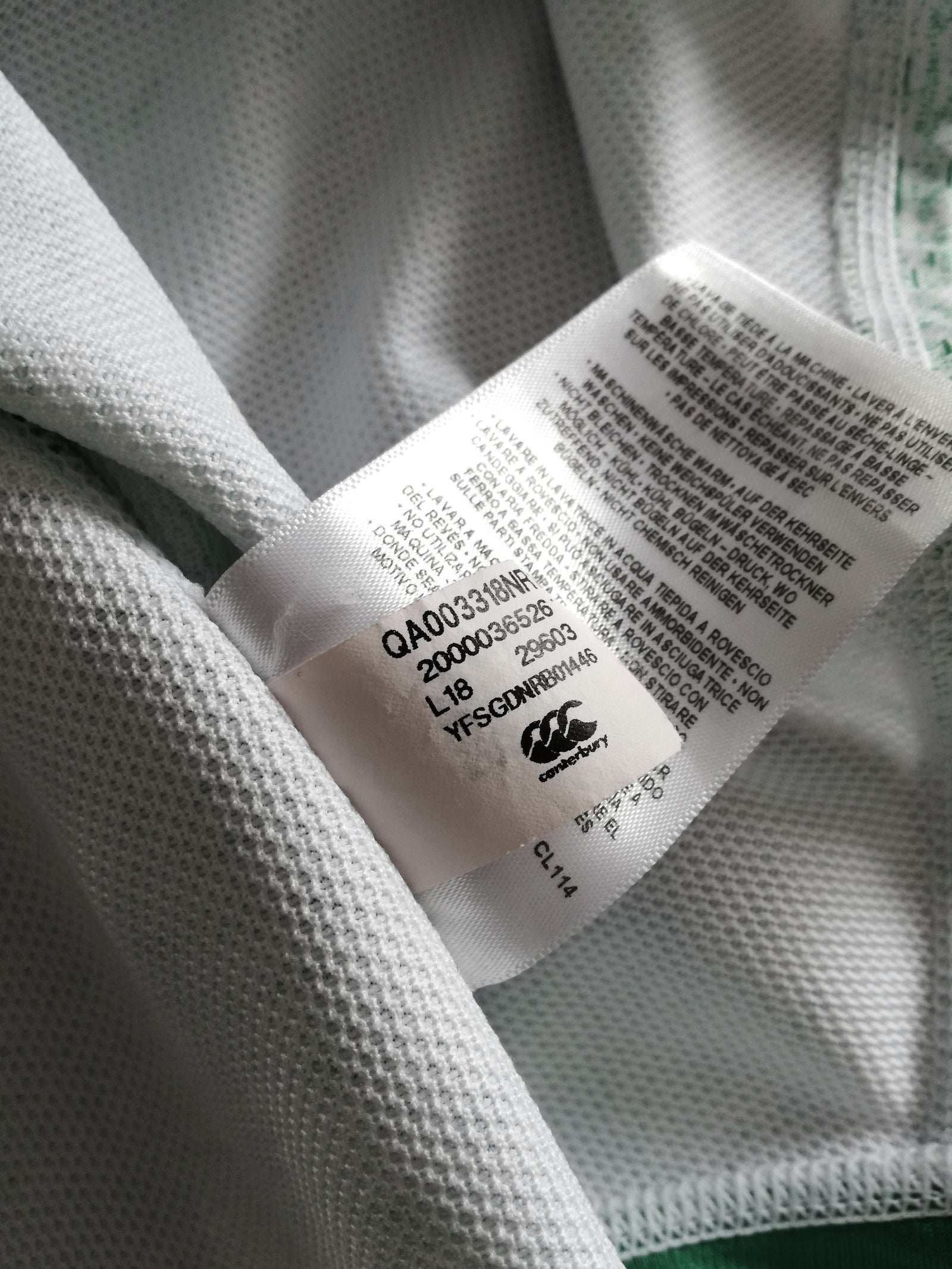 2019 Ireland Away World Cup Rugby Shirt (L)