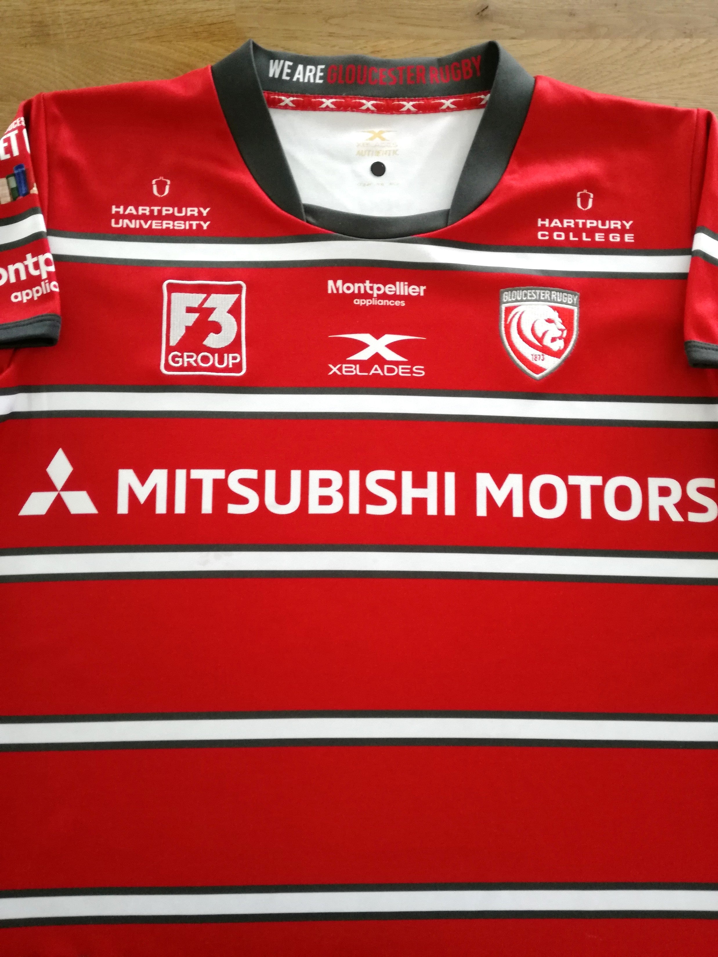 2018/19 Gloucester Home Rugby Shirt