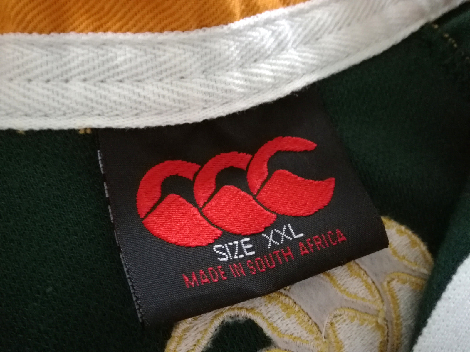 2007 South Africa Home Rugby Shirt (XXL)