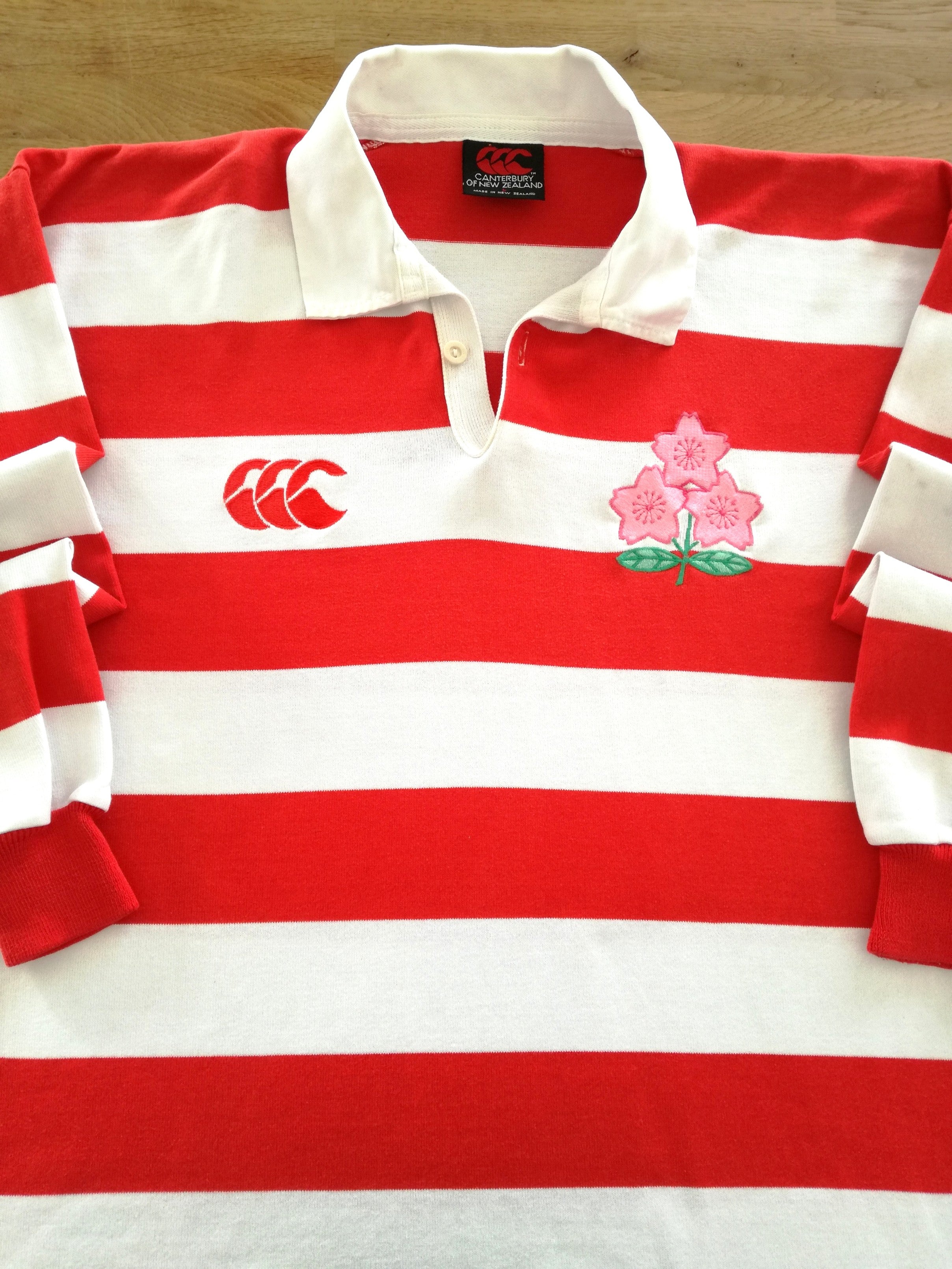 1998/99 Japan Home Long Sleeve Rugby Shirt